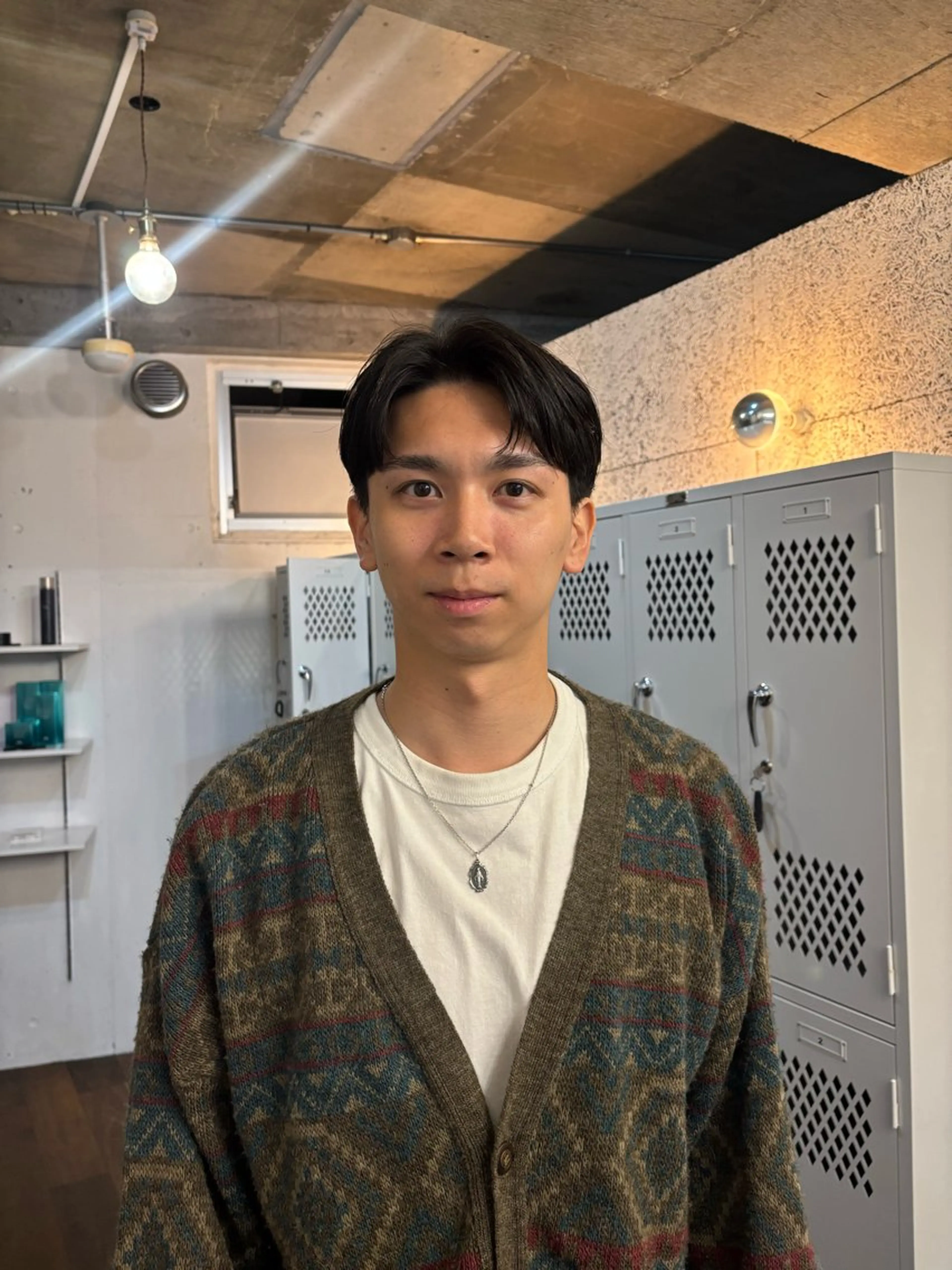 ショート カラー パーマ メンズ fifth 庄子愛彩のヘアスタイル