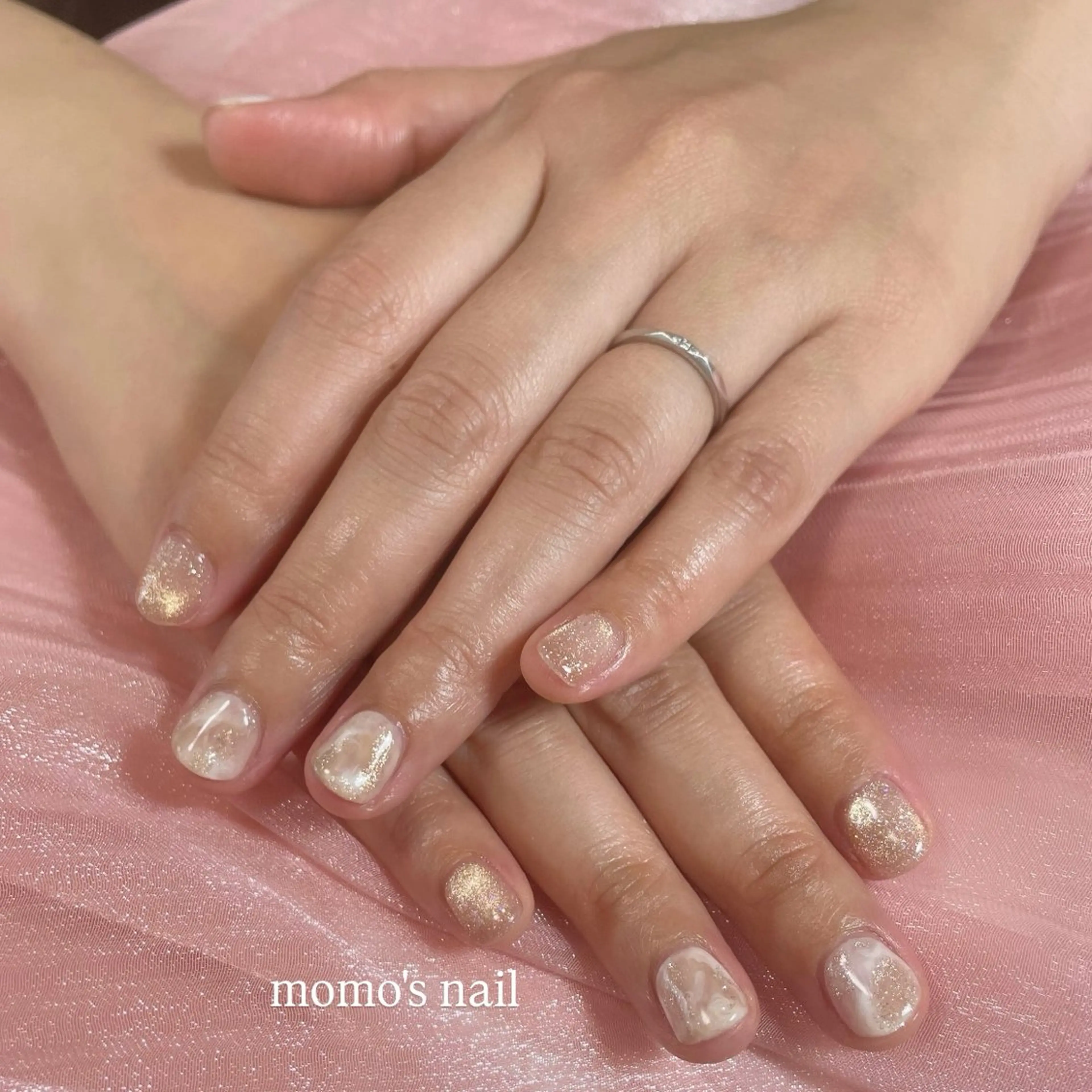 ネイル ハンドネイル momo's nail emiのネイルデザイン