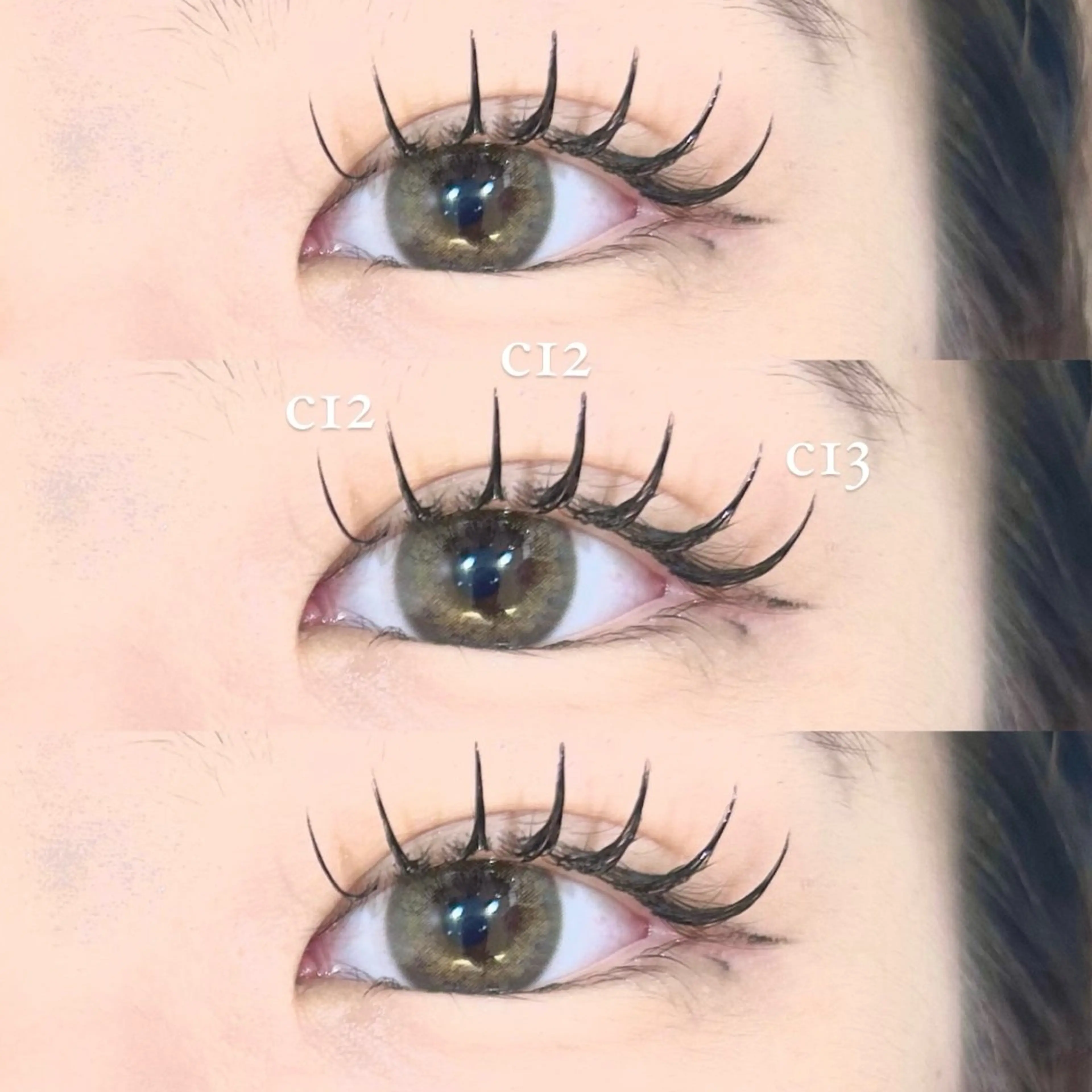 マツエク・マツパ マツエク 🇰🇷韓国スタイル /束間まつげ🎀ミキのヘアスタイル