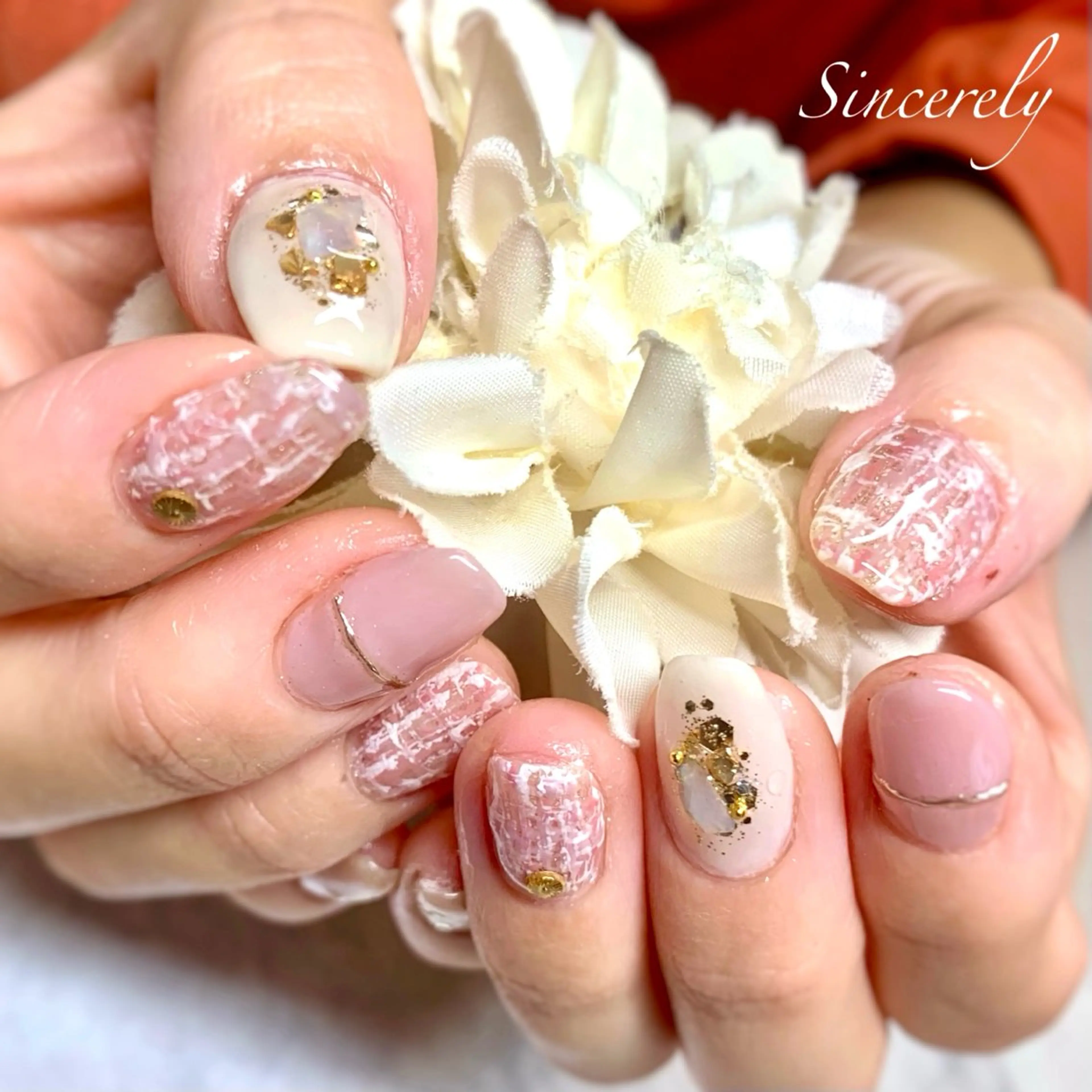ネイル ハンドネイル Sincerely ☺︎のネイルデザイン