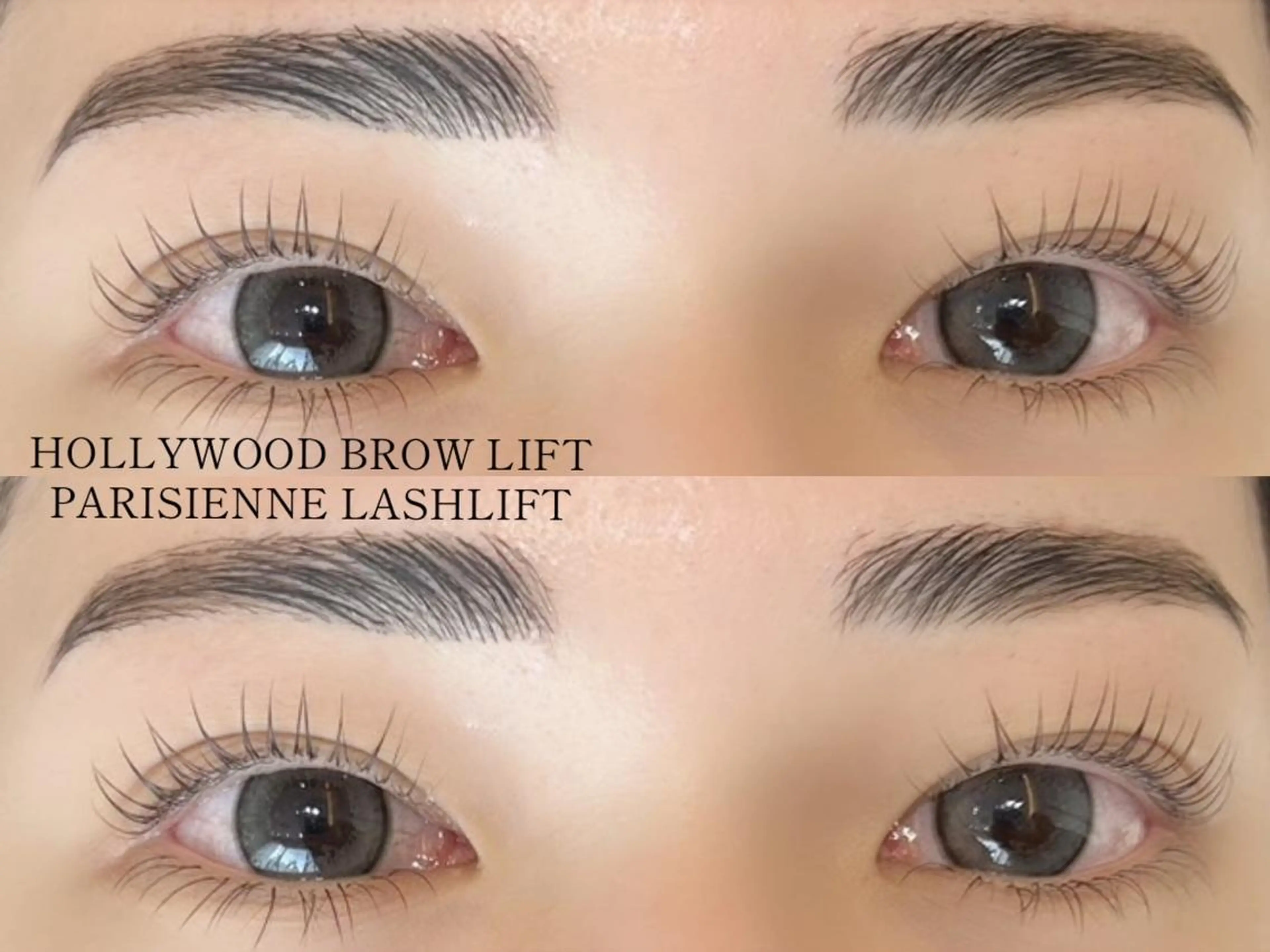 【練習モデル】限定‼️🦍ハリウッドブロウ＆パリジェンヌ🦍セットがお得⭐️マツエクオフ→550円の写真