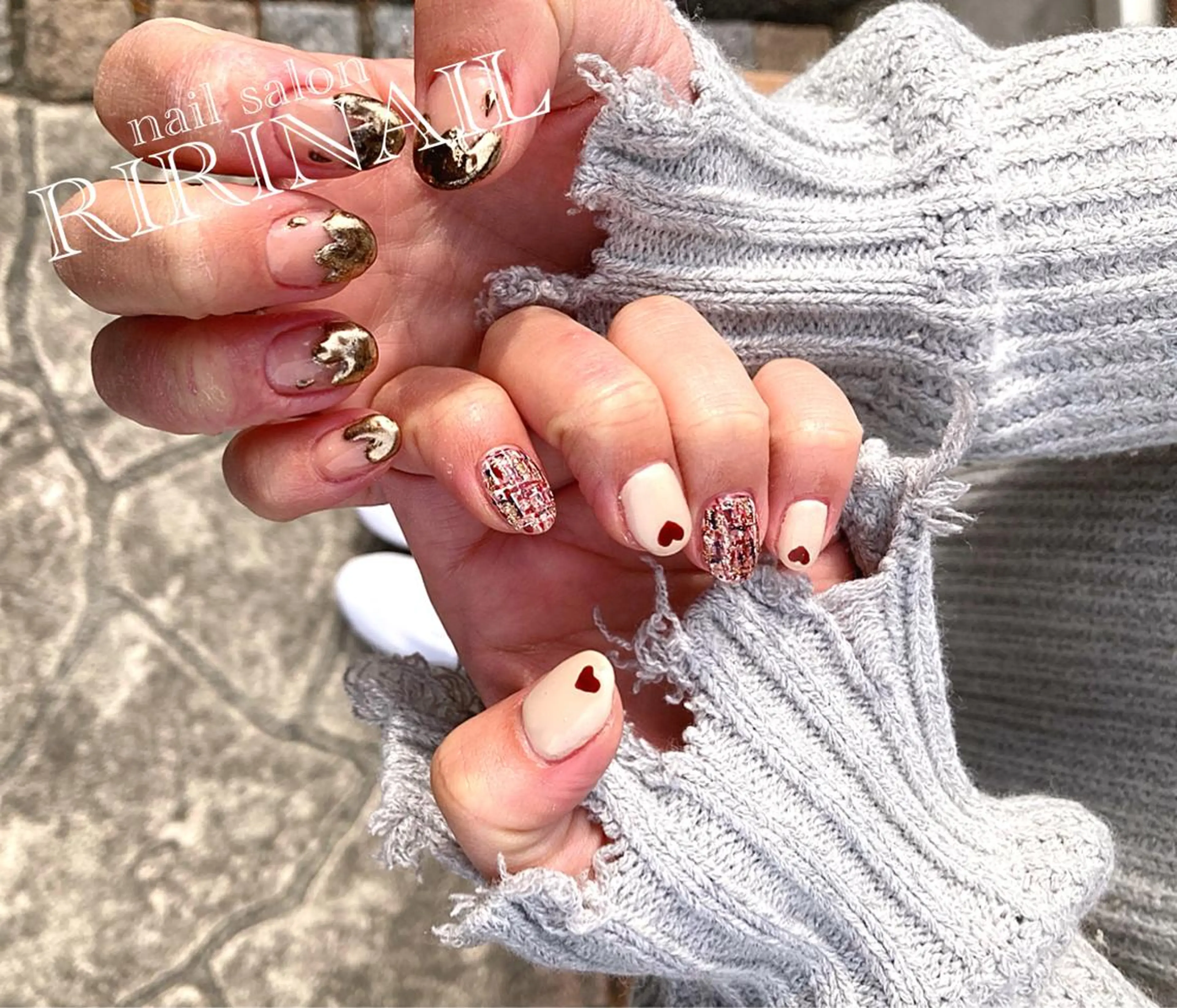 ネイル バレンタイン RIRI NAIL♡のネイルデザイン