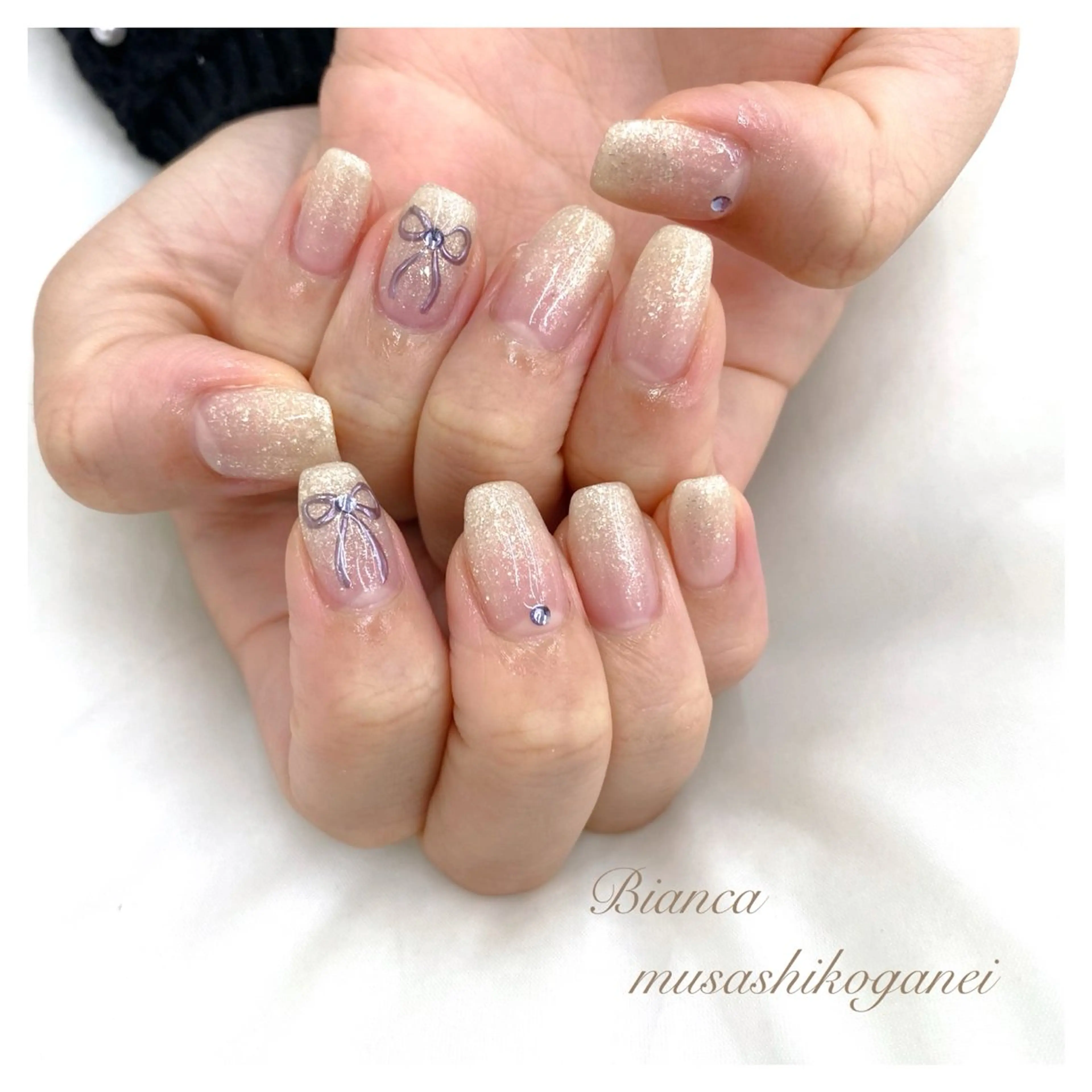 ネイル ハンドネイル Bianca 武蔵小金井 しぎはらのネイルデザイン