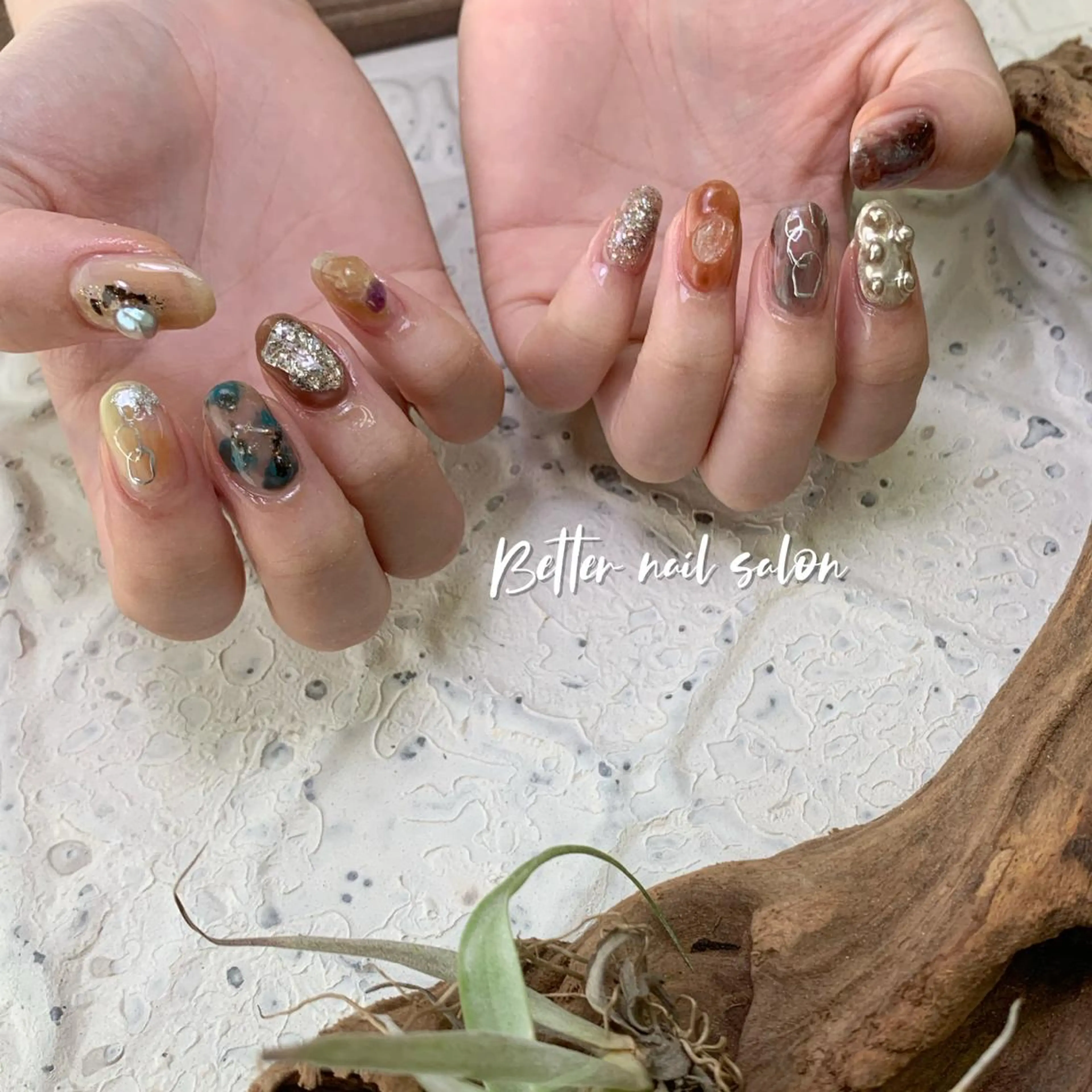 カラー ネイル musee art所属・Musee art 亀戸店のネイルデザイン