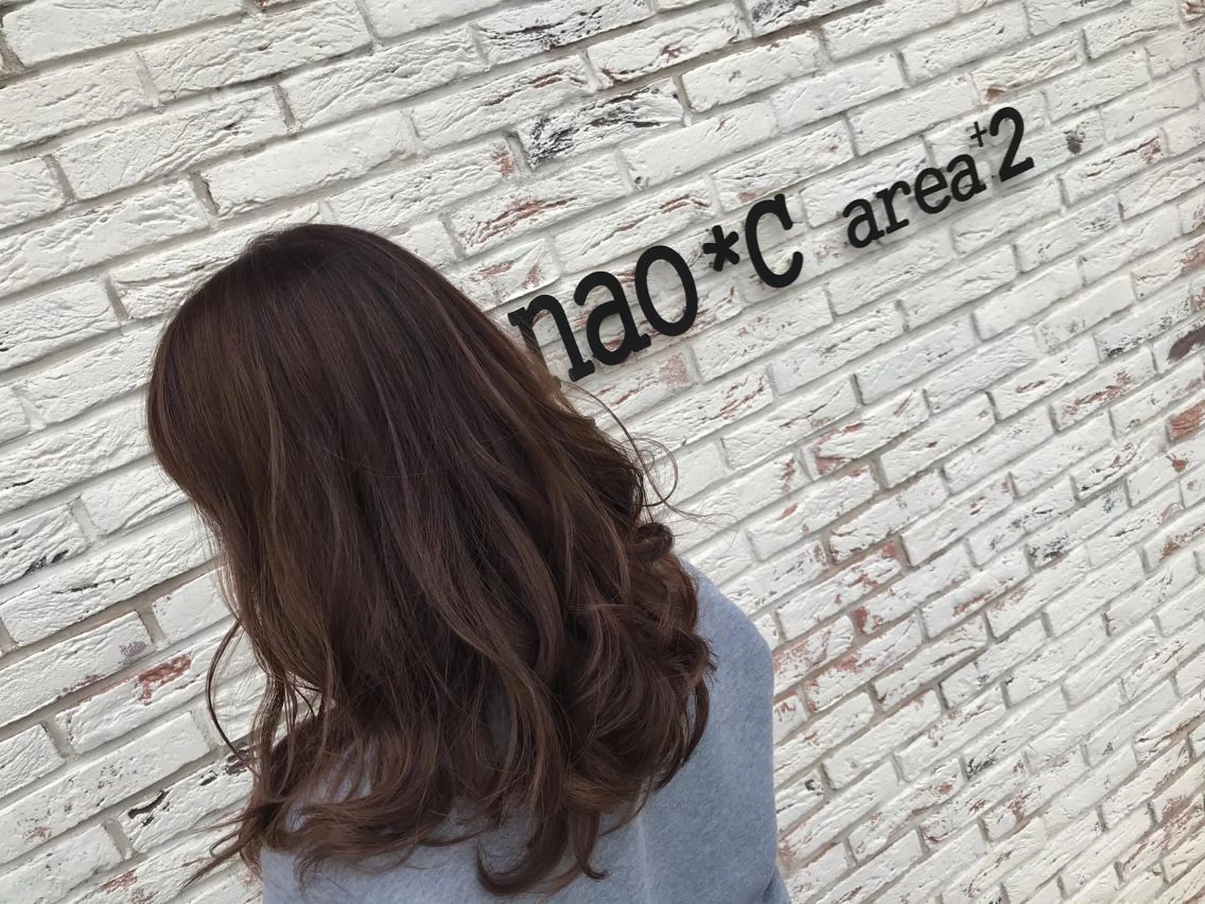 ミディアム カラー [髪質改善] 北生駒 店長/古居聖理のヘアスタイル