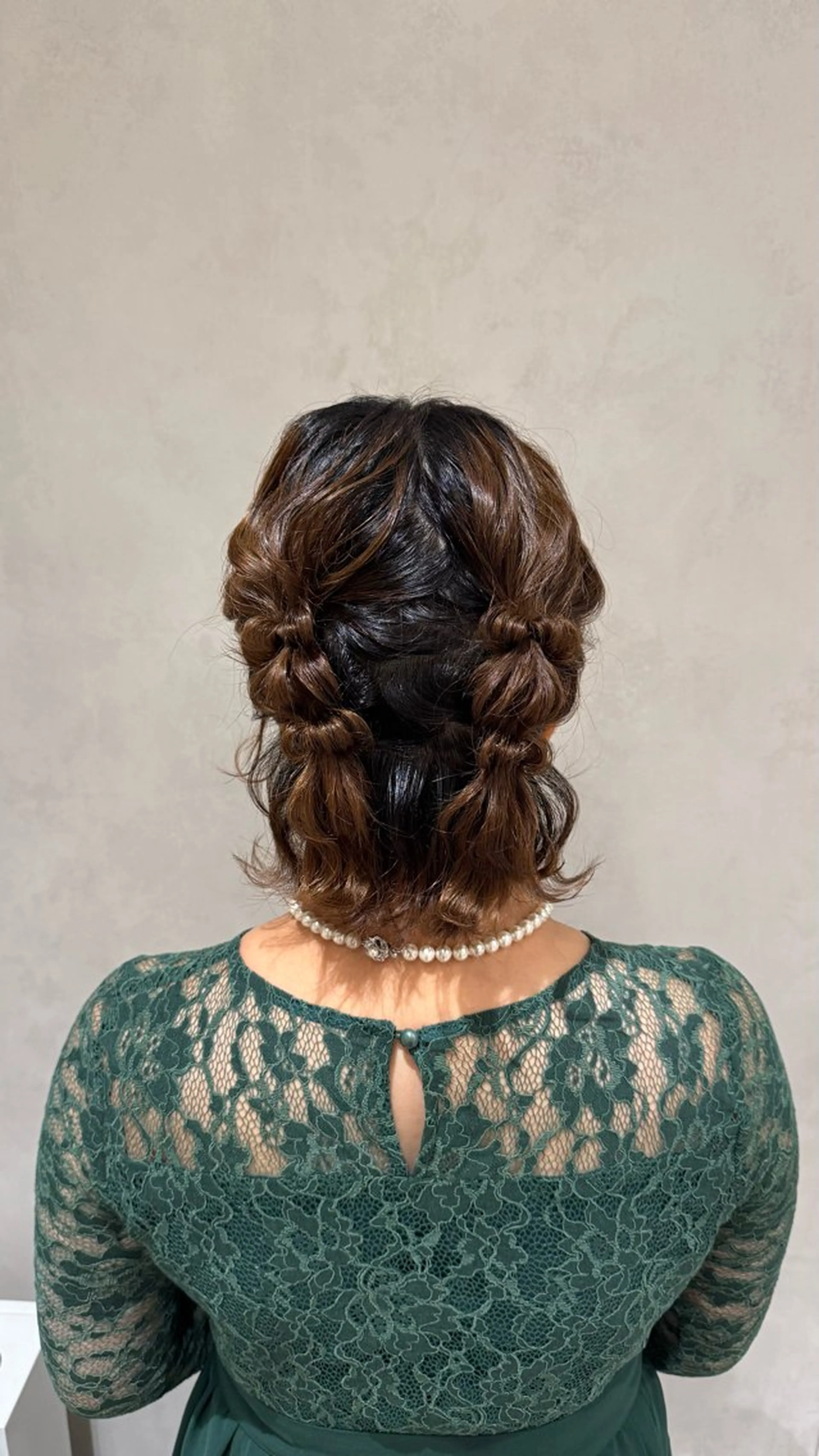 ミディアム ヘアアレンジ カラー/ヘアセット Nanami💗のヘアスタイル