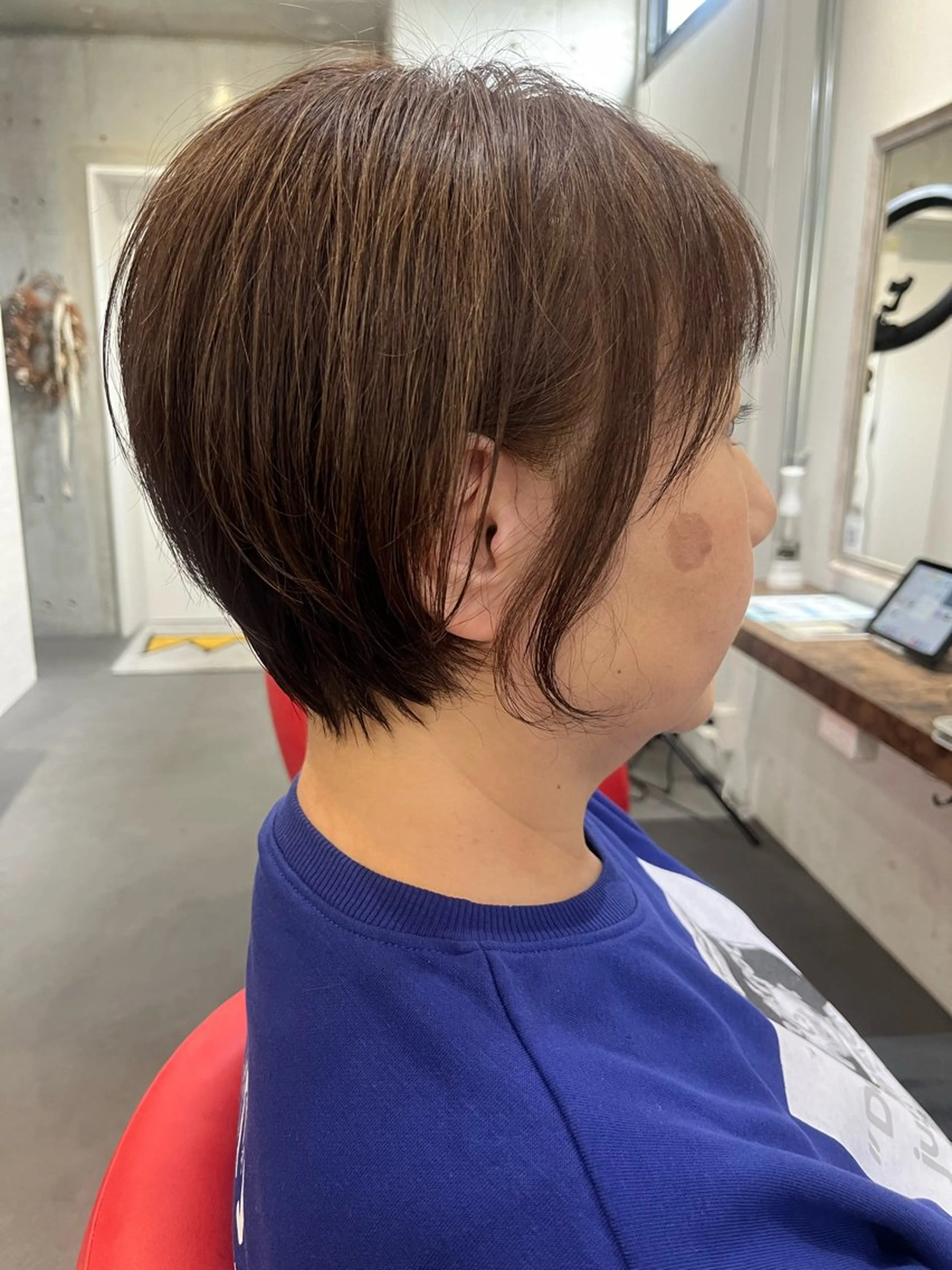 ショート カラー ヘアアレンジ カット ヘアカラー 駅チカ【ali'i】 アリイ花崎友美☘のヘアスタイル