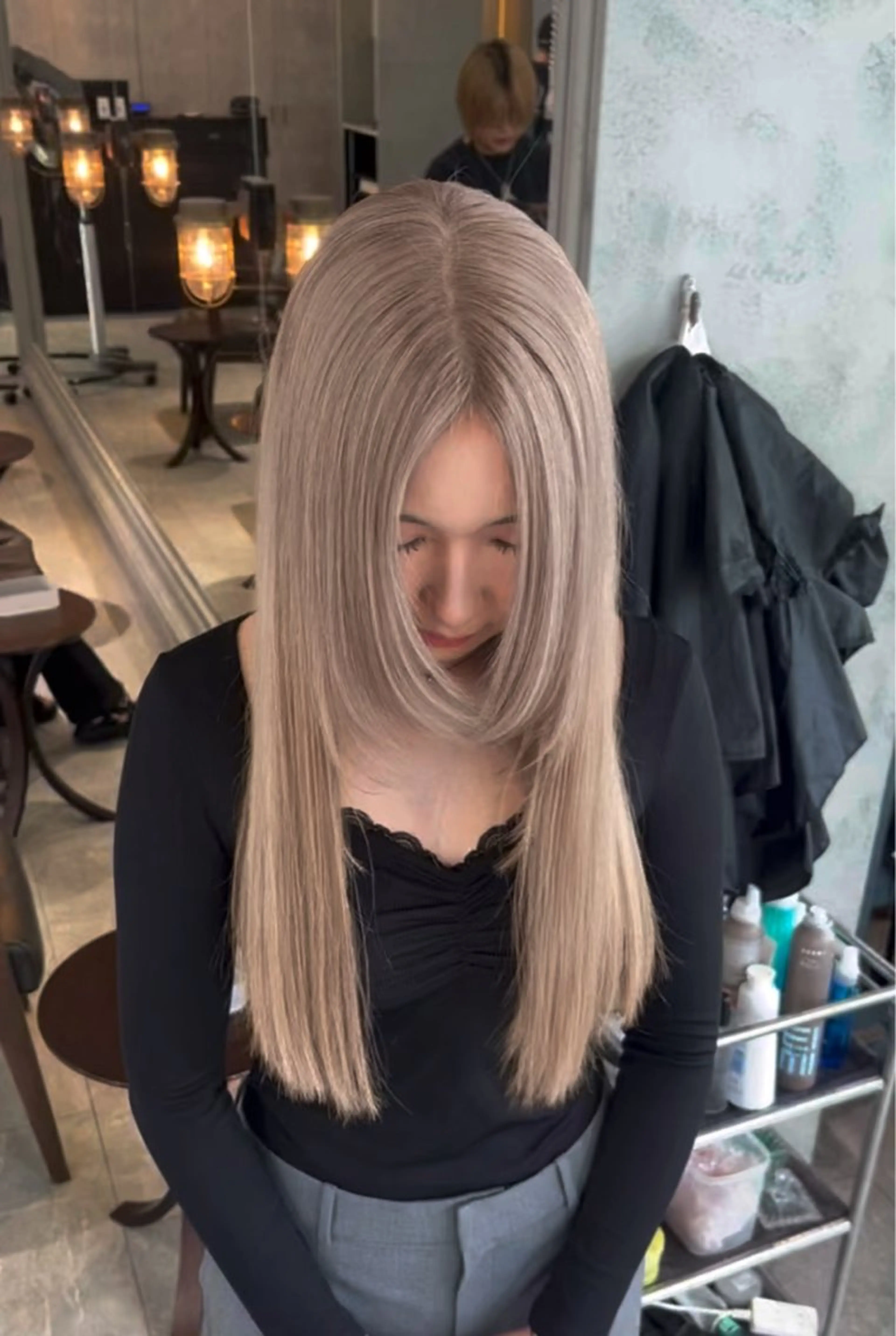 カラー 透明感🎀艶髪 💞まいか🎶のヘアスタイル