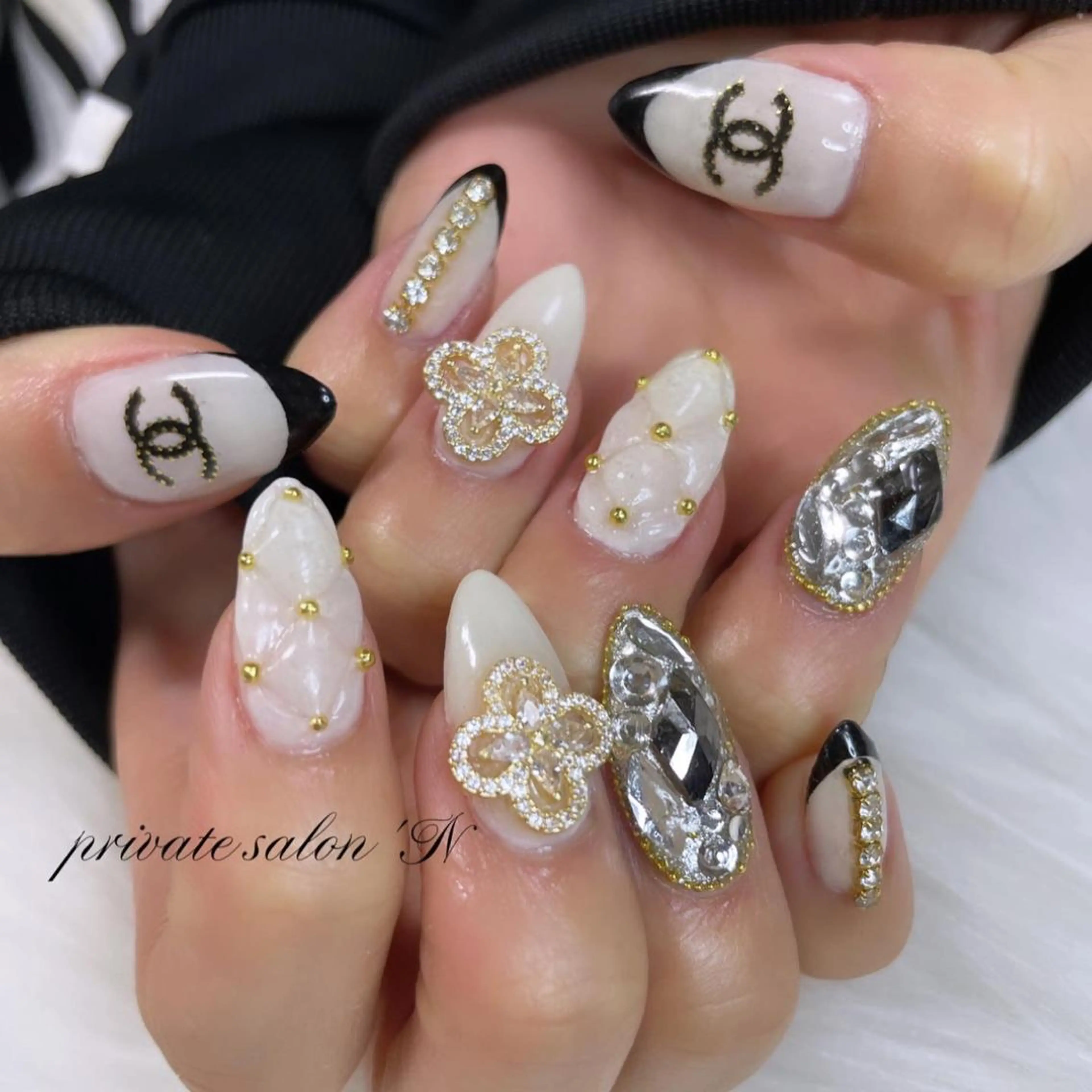 ネイル スカルプネイル BINERVA所属・BINERVA nail salonのネイルデザイン
