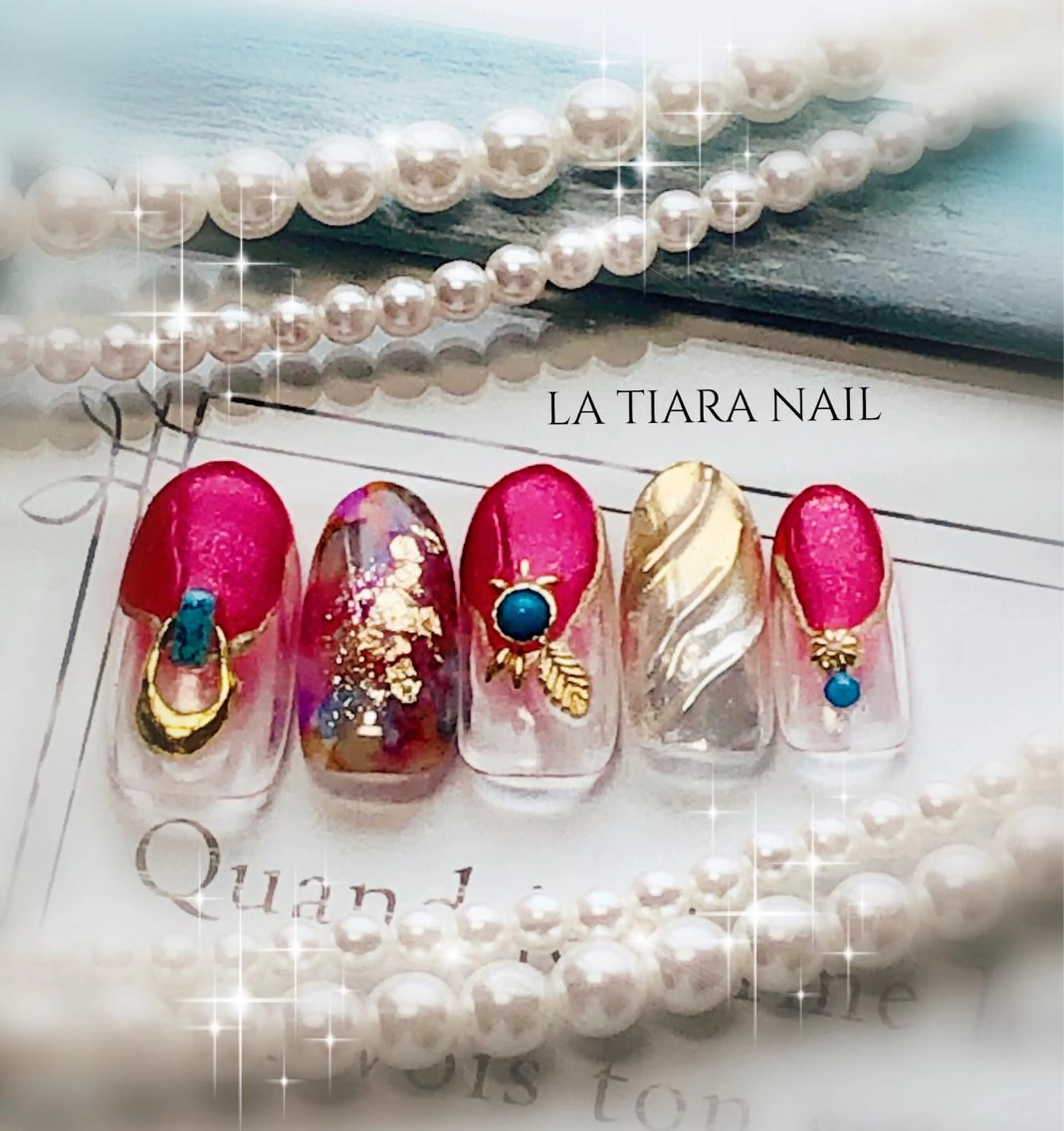 ネイル ハンドネイル Blue  bird  nail所属・Blue bird  nailのネイルデザイン