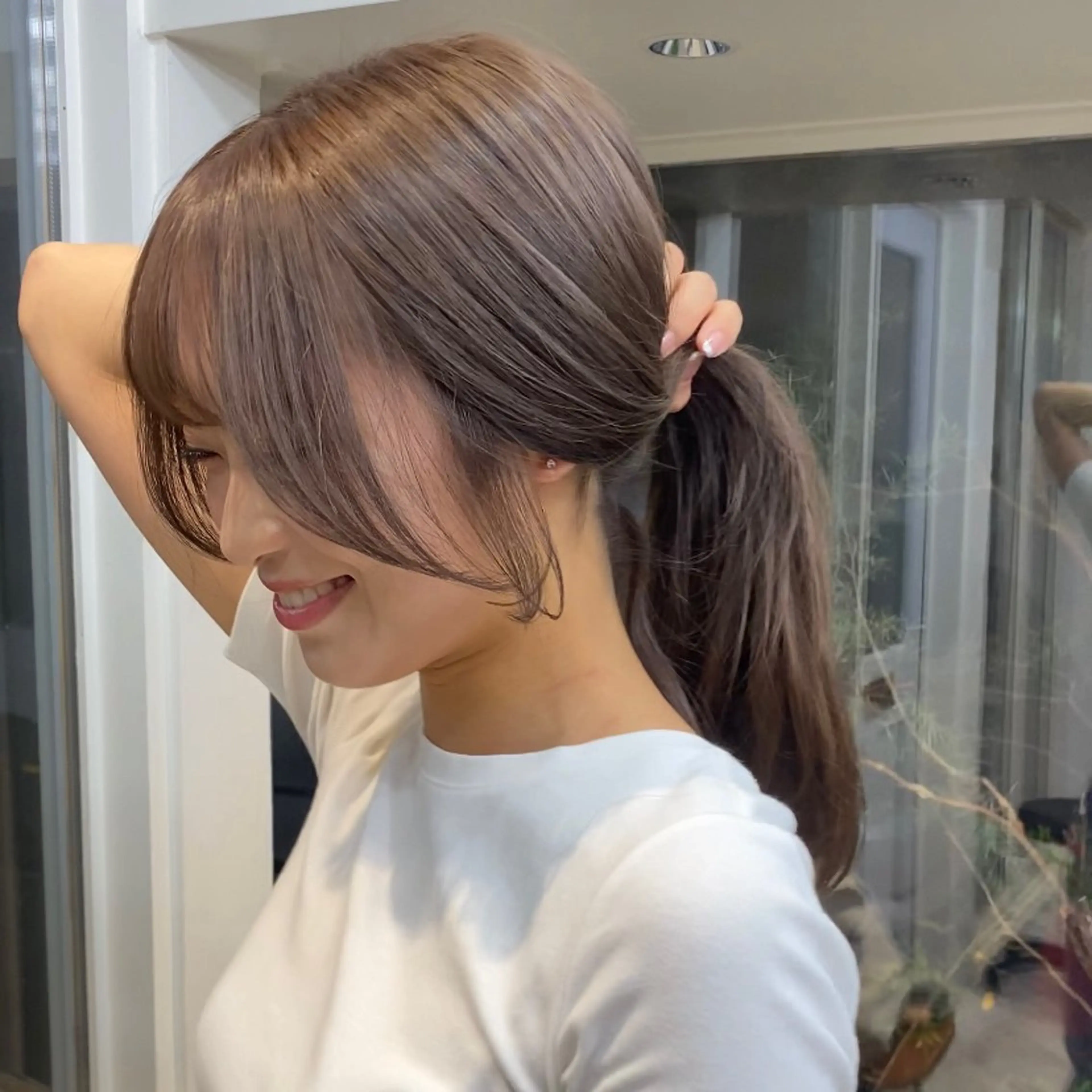 【ダブルカラー】リタッチブリーチ＋ケアカラーの写真