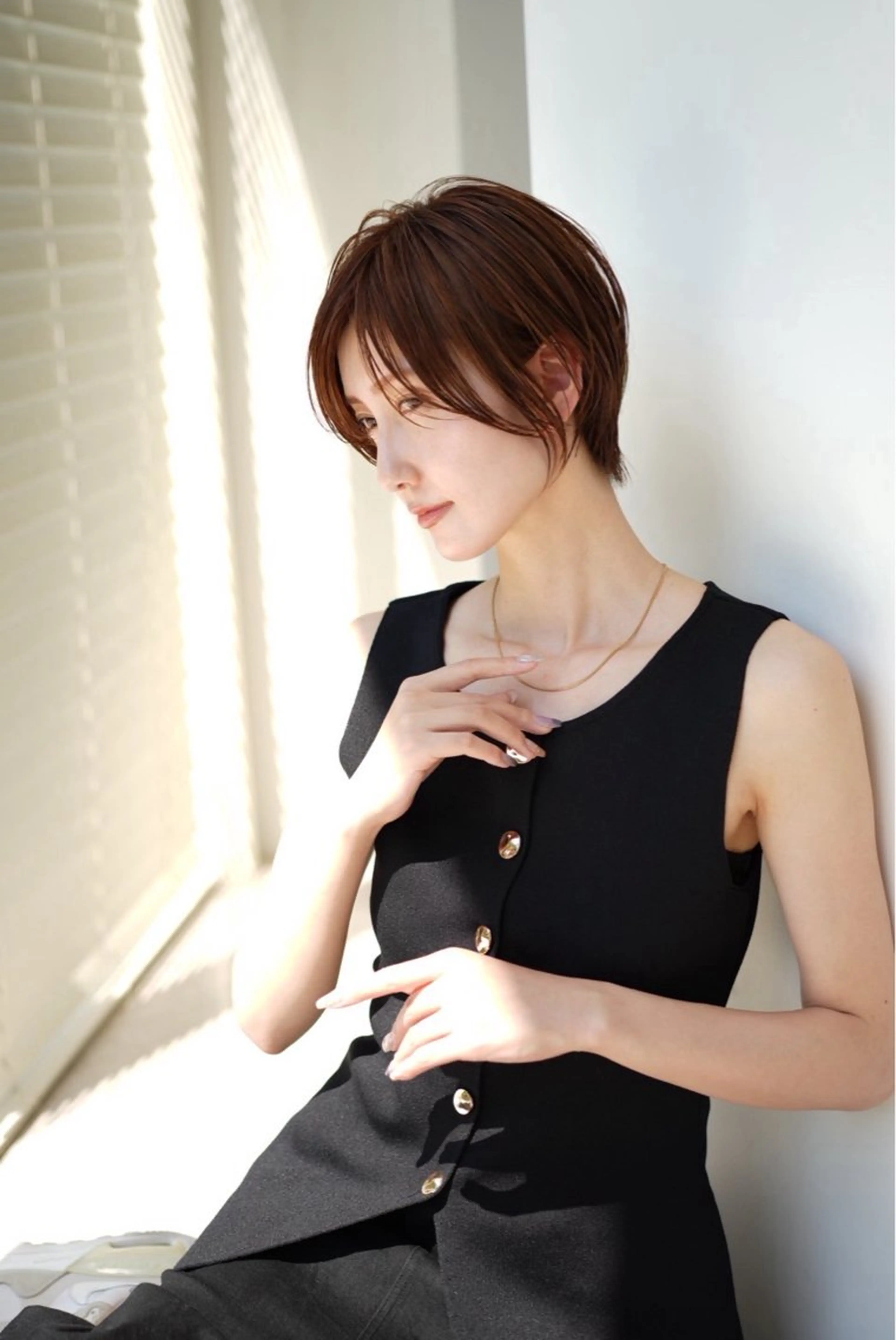 ショート カラー 八幡 空乃のヘアスタイル