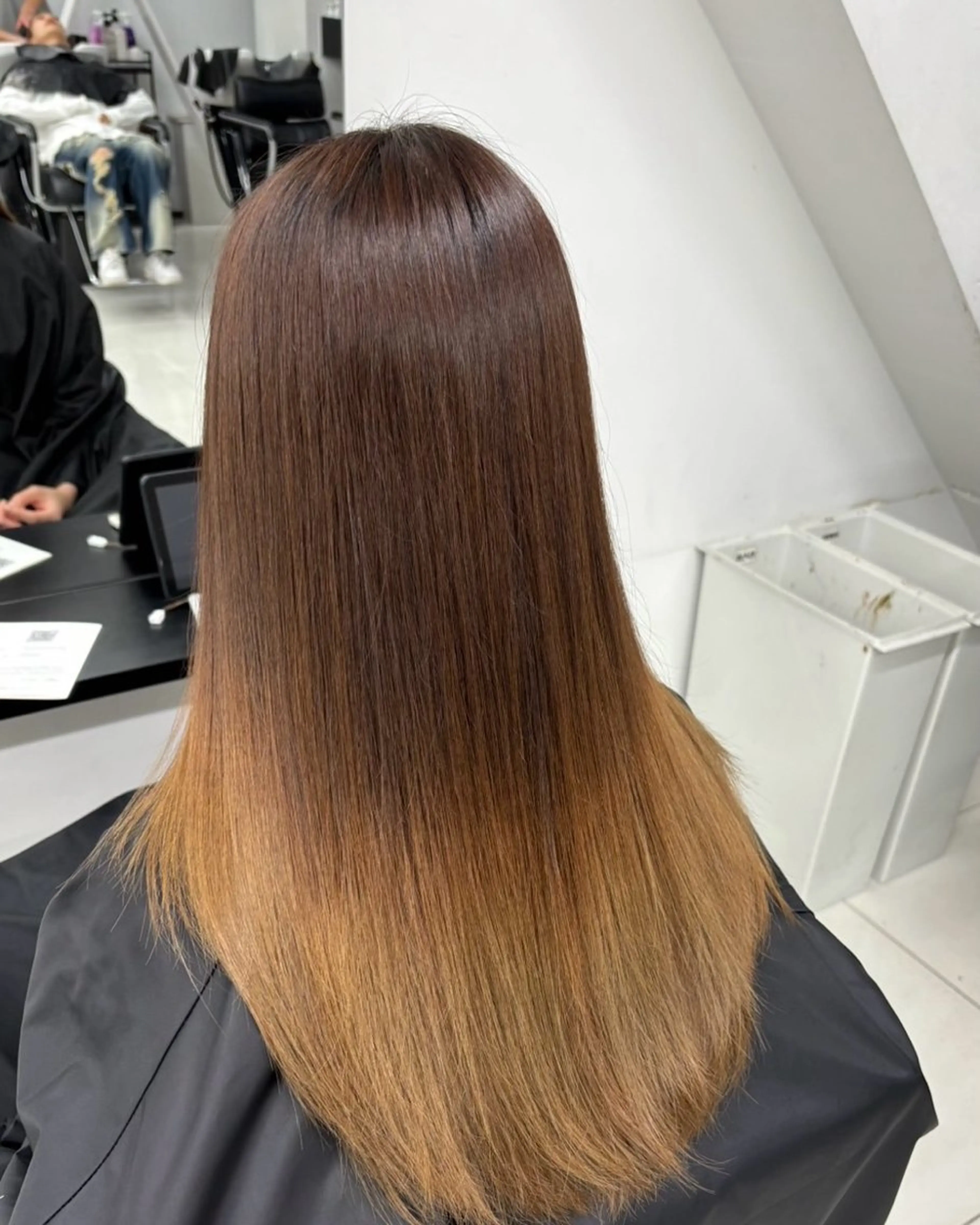 ロング カラー ヘアアレンジ ヘアカラー kayo吉祥寺カラー モデル募集中✨のヘアスタイル