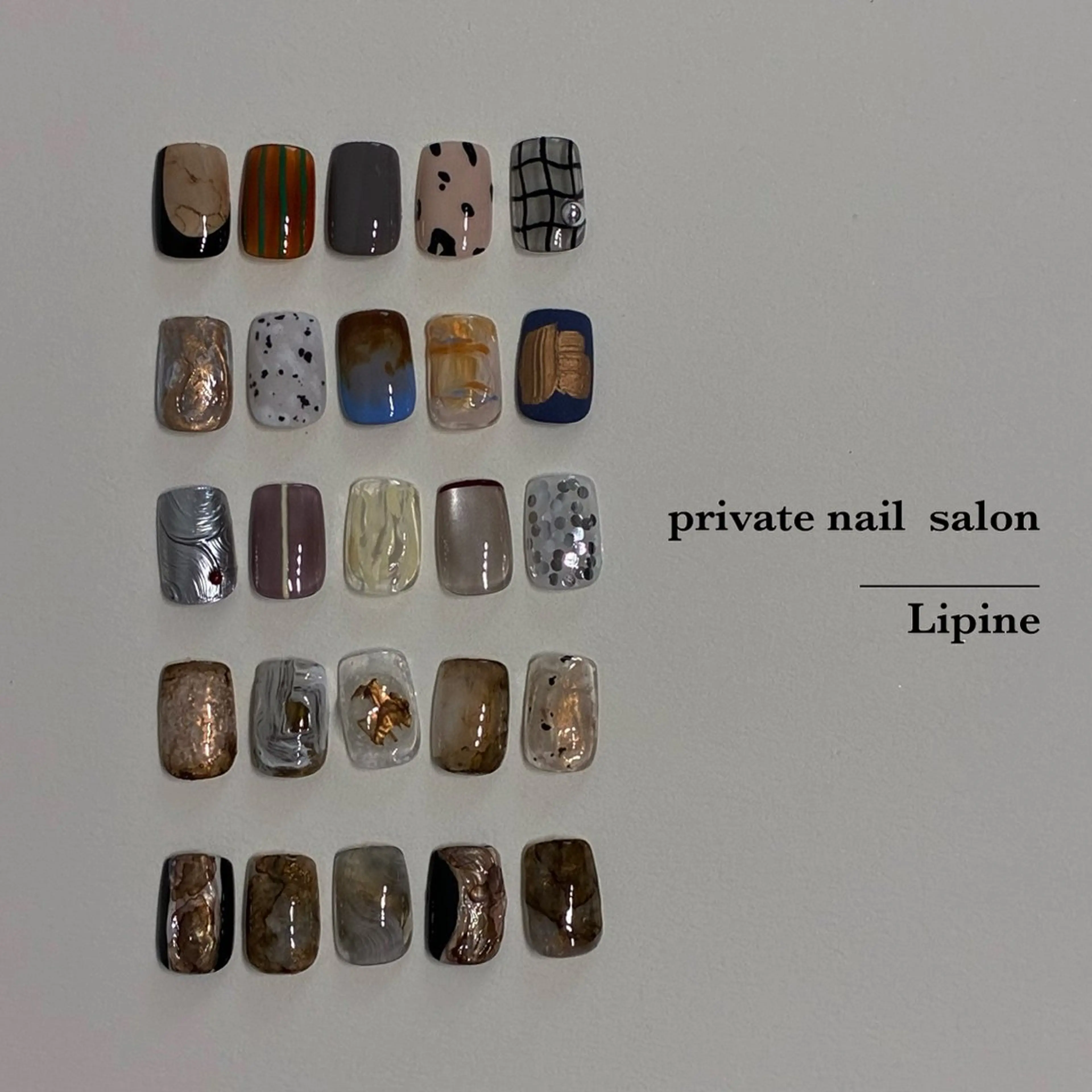 ネイル ハンドネイル nail salon Lipine 新守山のネイルデザイン