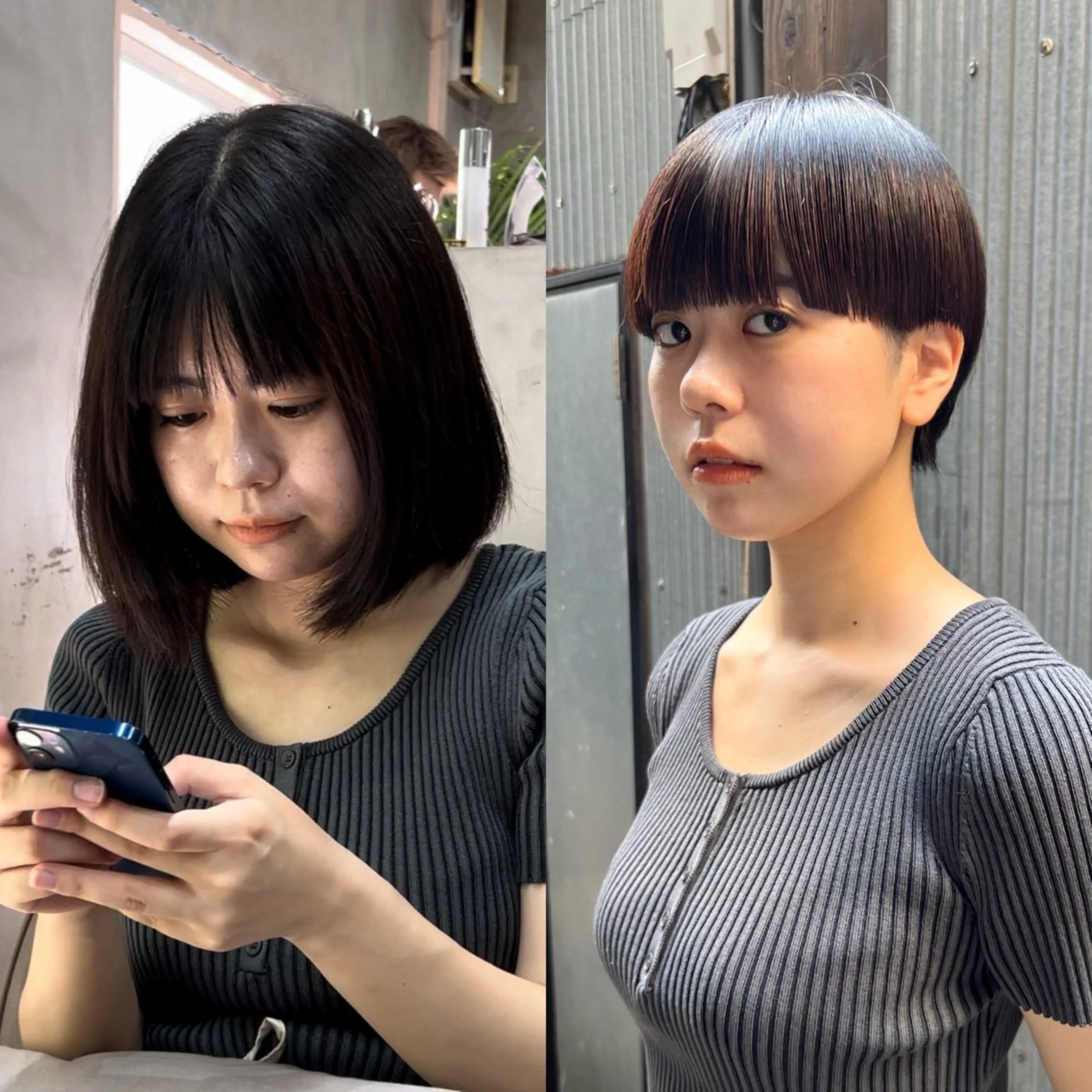 ショート ショートヘア ワイドバング U-fuショート 伊藤拓海のヘアスタイル