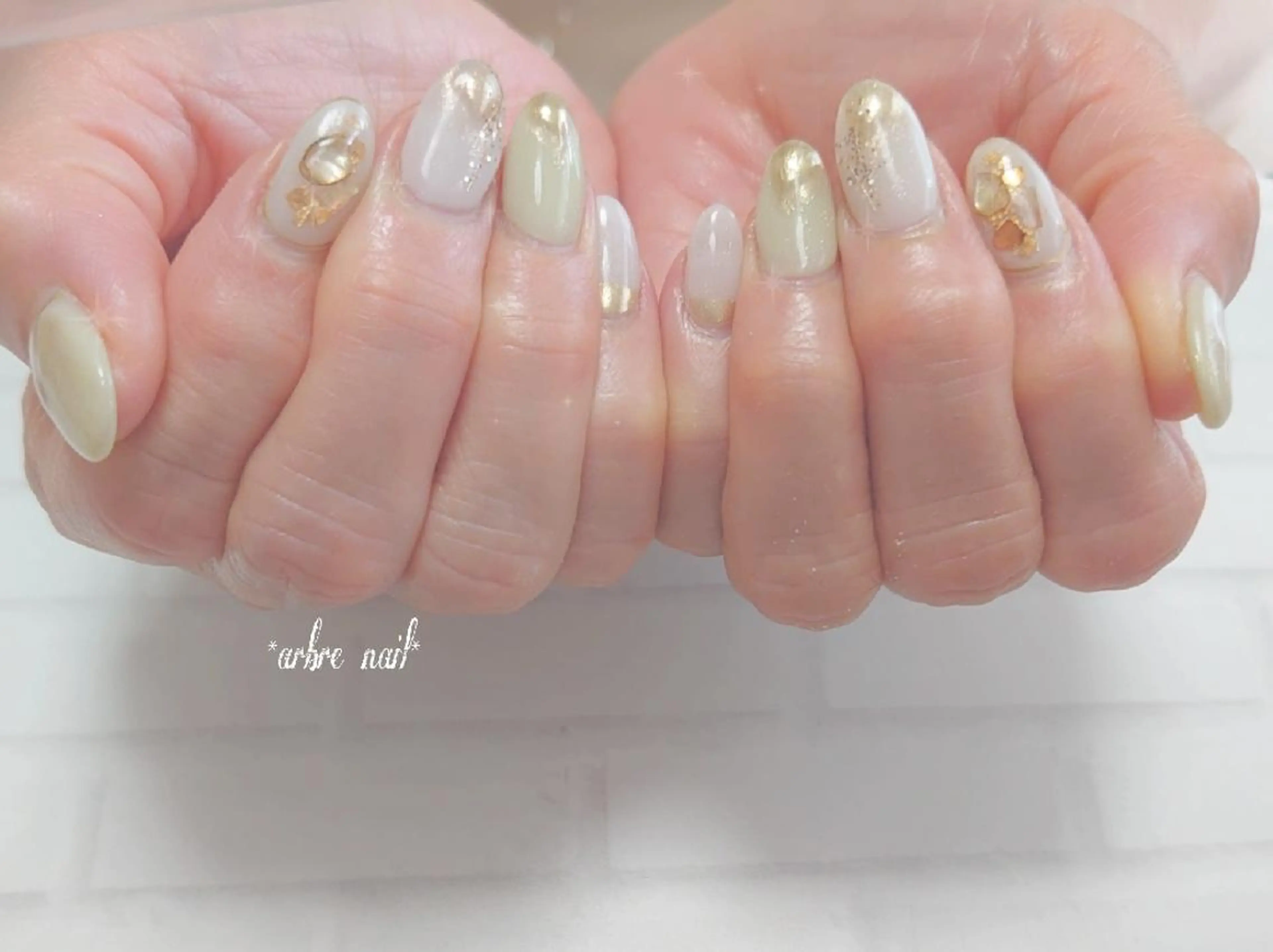 ネイル ＊arbre nail＊.アーブルネイル所属・✯.。 arbre  nail 。✯.のネイルデザイン