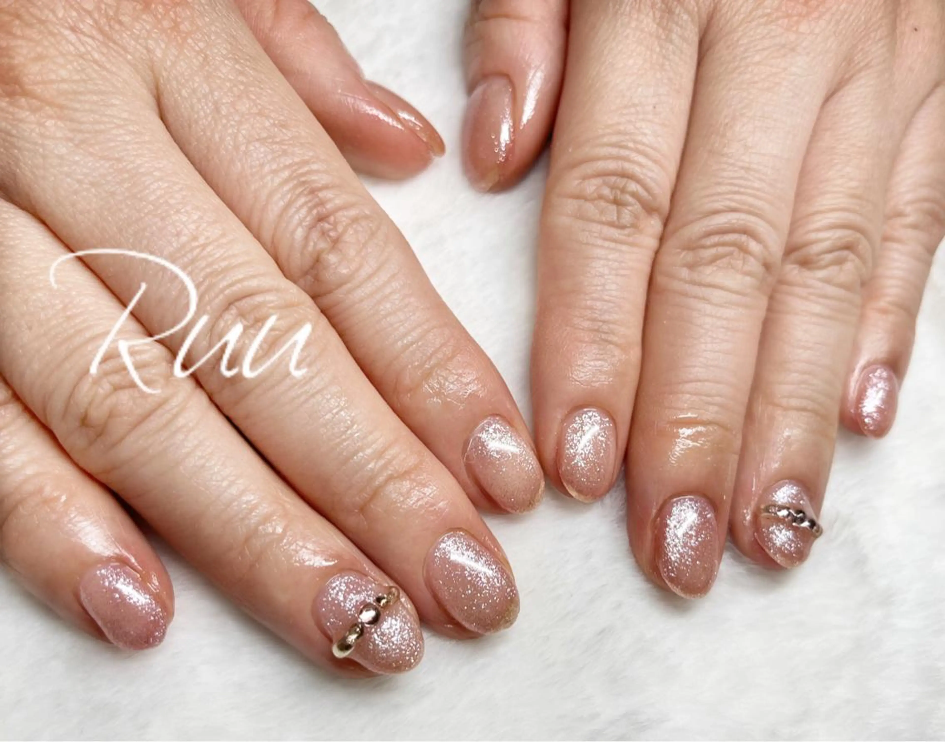 ネイル アートネイル フットネイル フレンチネイル キラキラネイル 韓国ネイル Nail salon Ruuのネイルデザイン