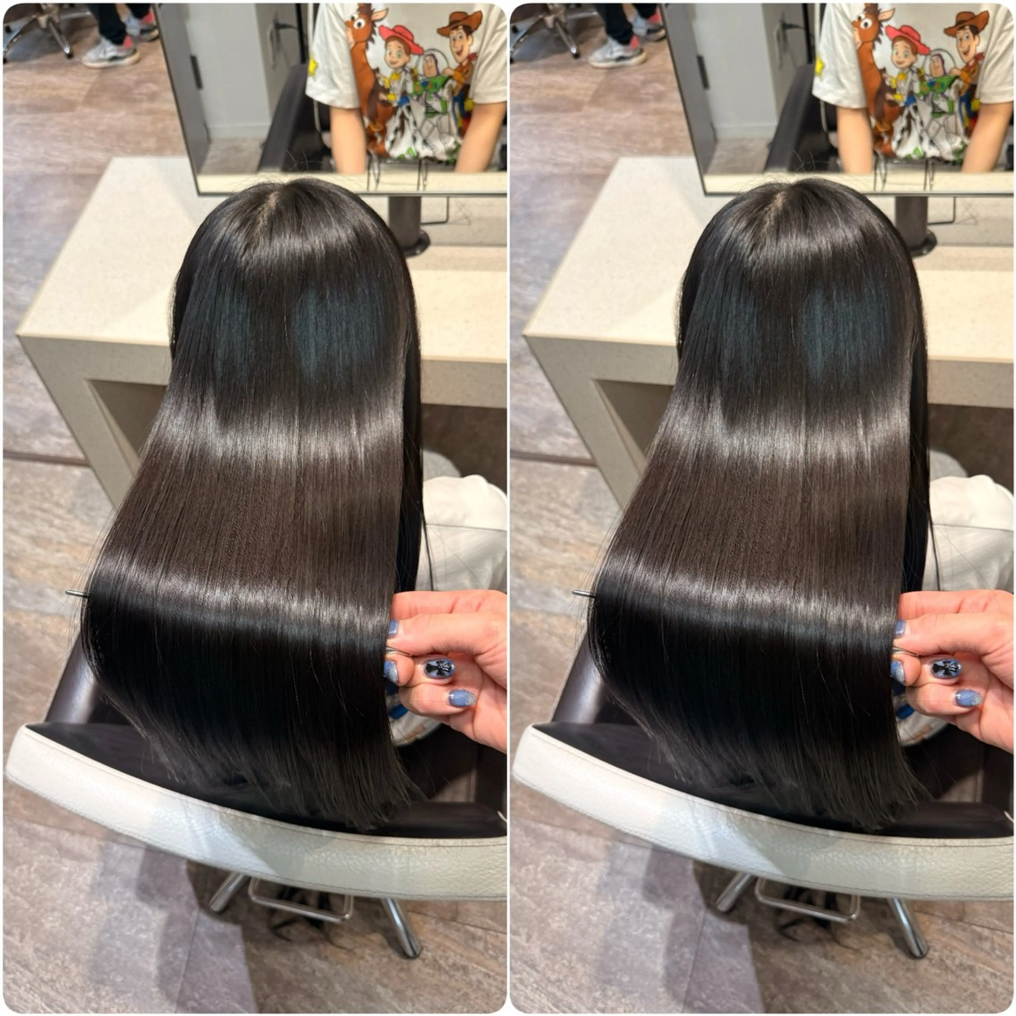 ロング カラー カット 縮毛矯正 トリートメント ヘッドスパ 🌹ULTOWA🌹 髪質改善/縮毛/店長のヘアスタイル