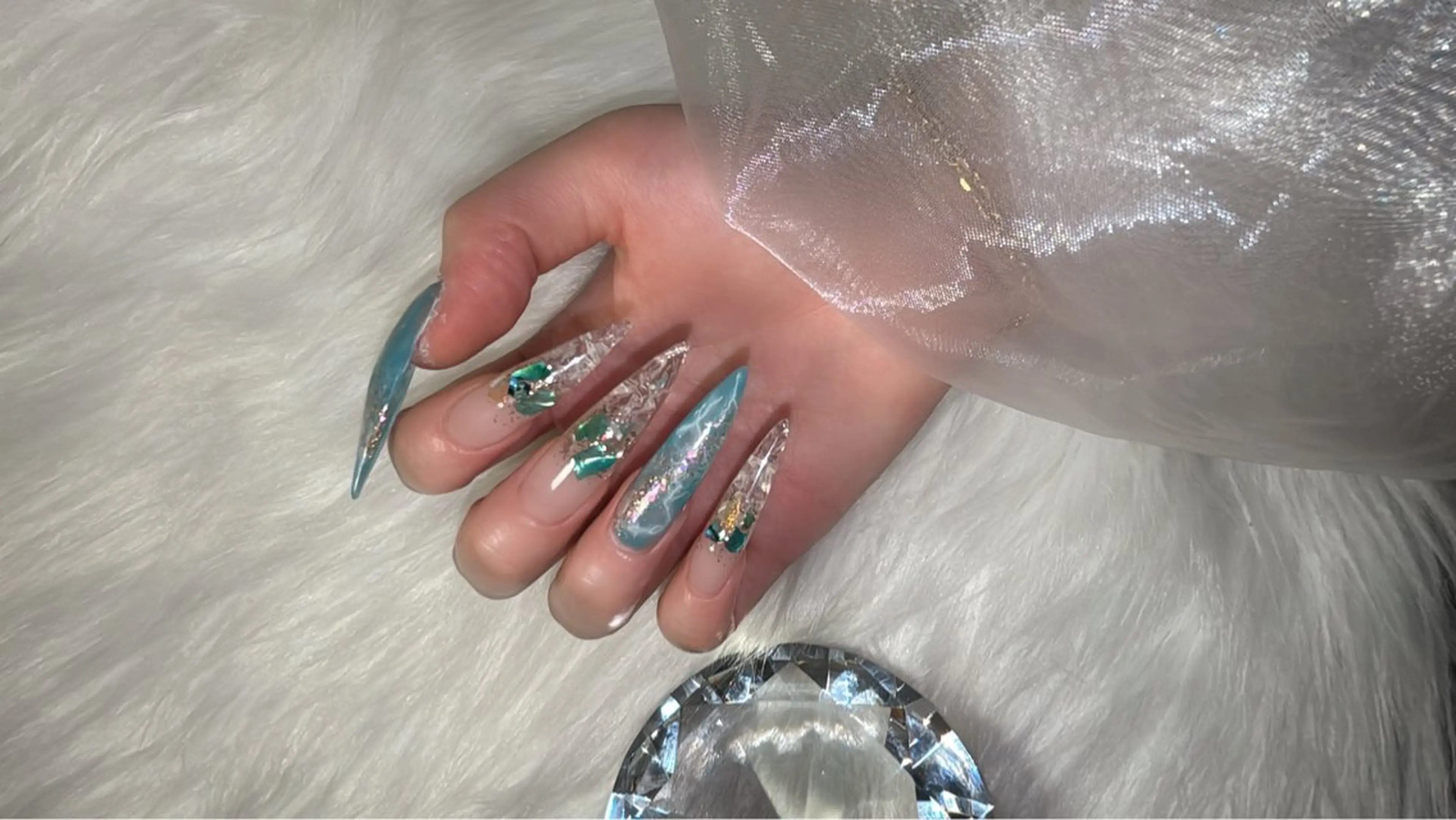 ネイル ロングネイル Kayo 💅のネイルデザイン