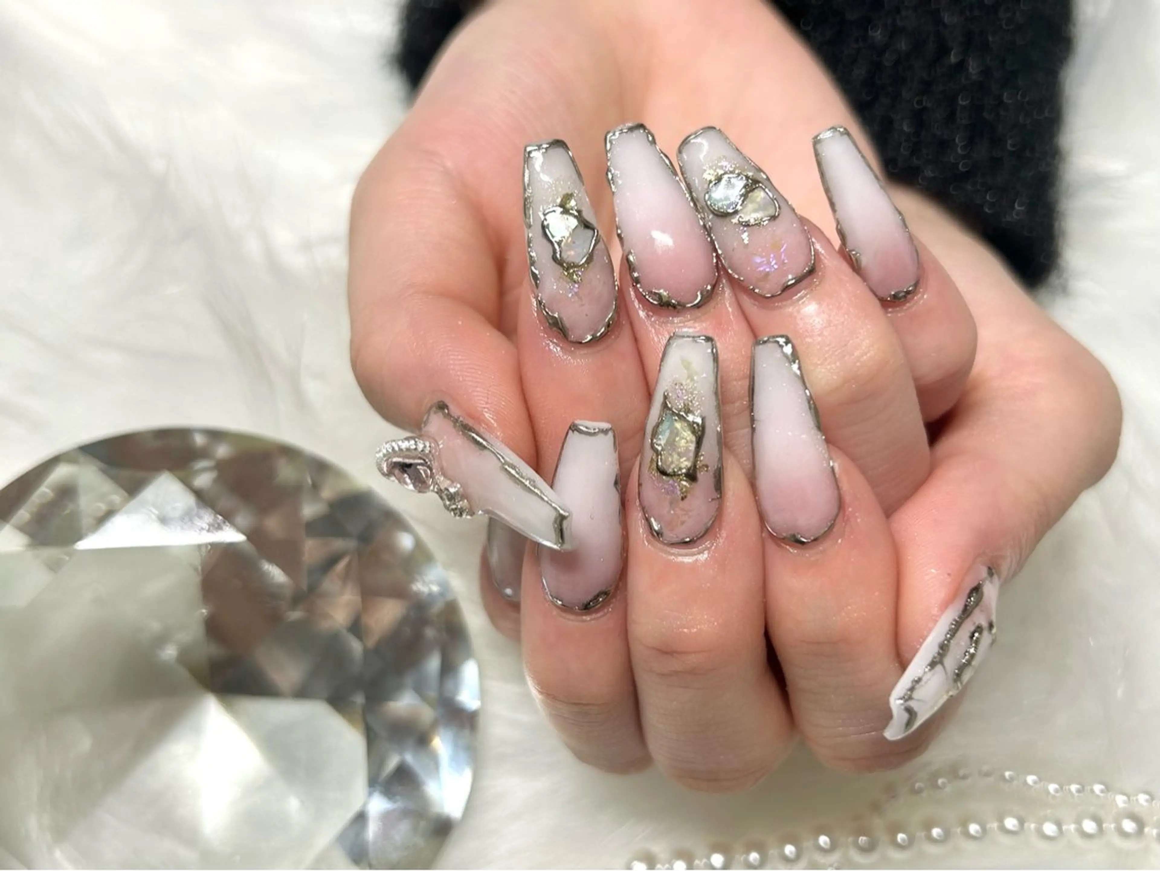【スカルプ】アートコース6~10本 オフ無しの写真