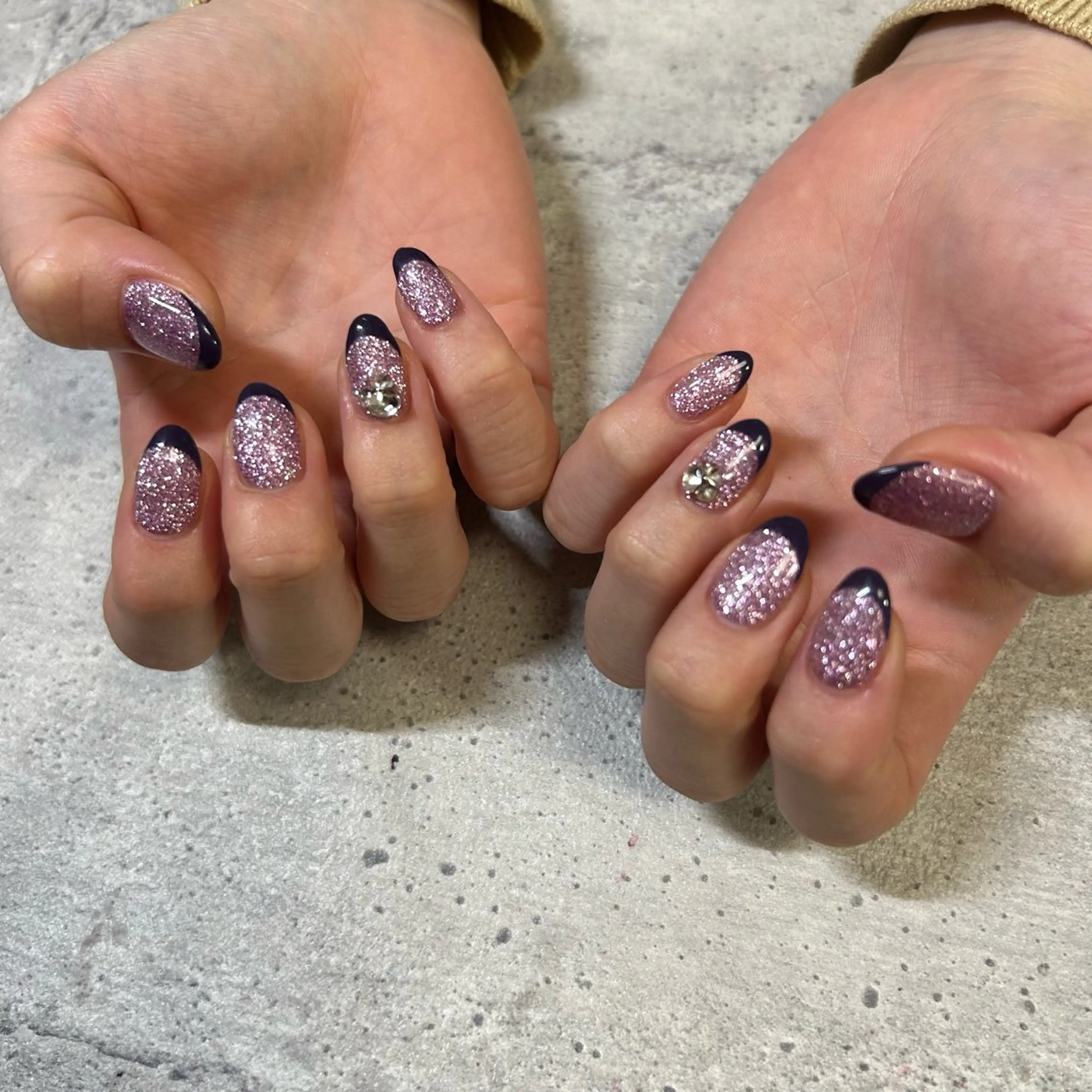 ネイル フレンチネイル ハンドネイル ハンドケア 今福鶴見ネイル 8(ｴｲﾄ)のネイルデザイン