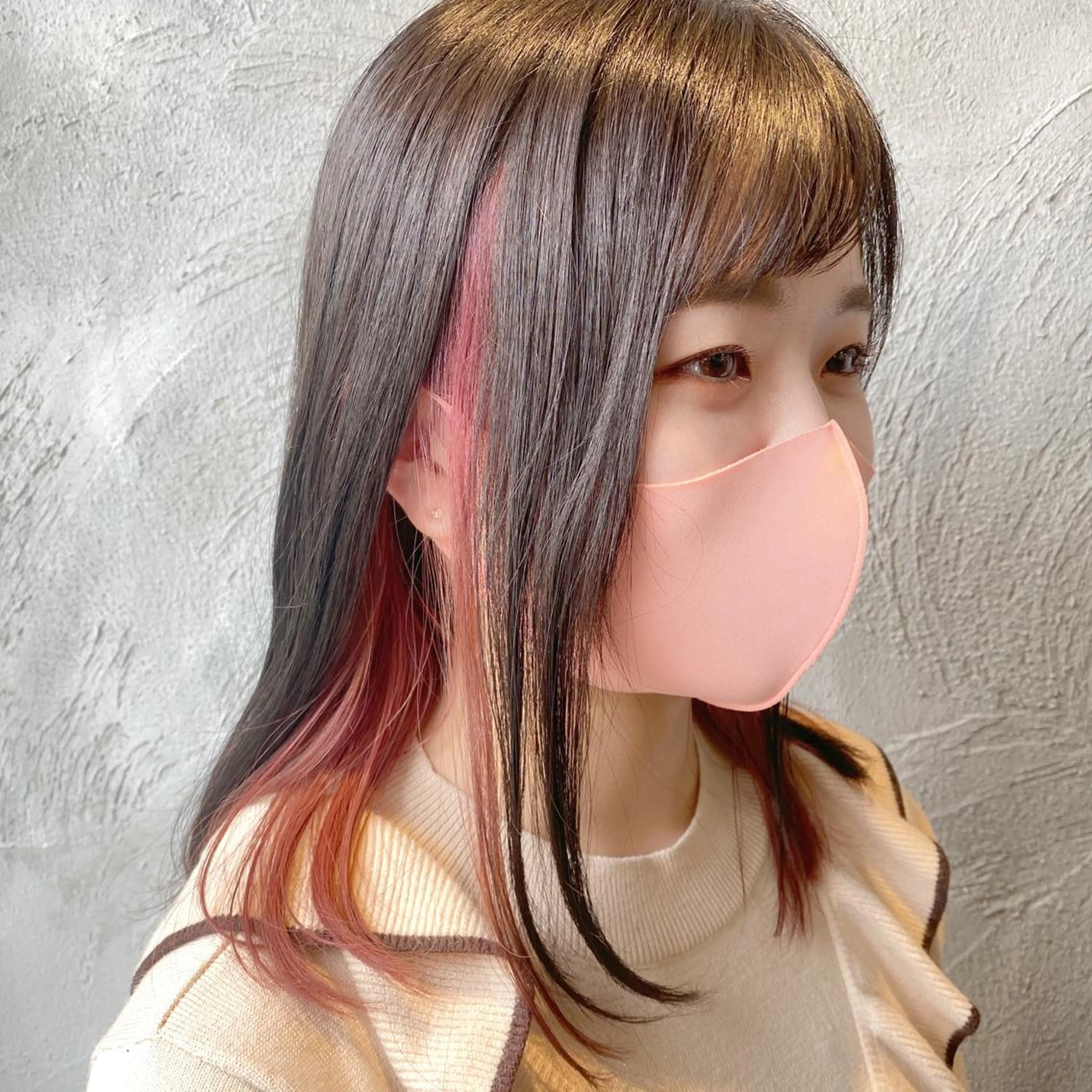 ミディアム インナーカラー🦔 🐾KEISUKEのヘアスタイル