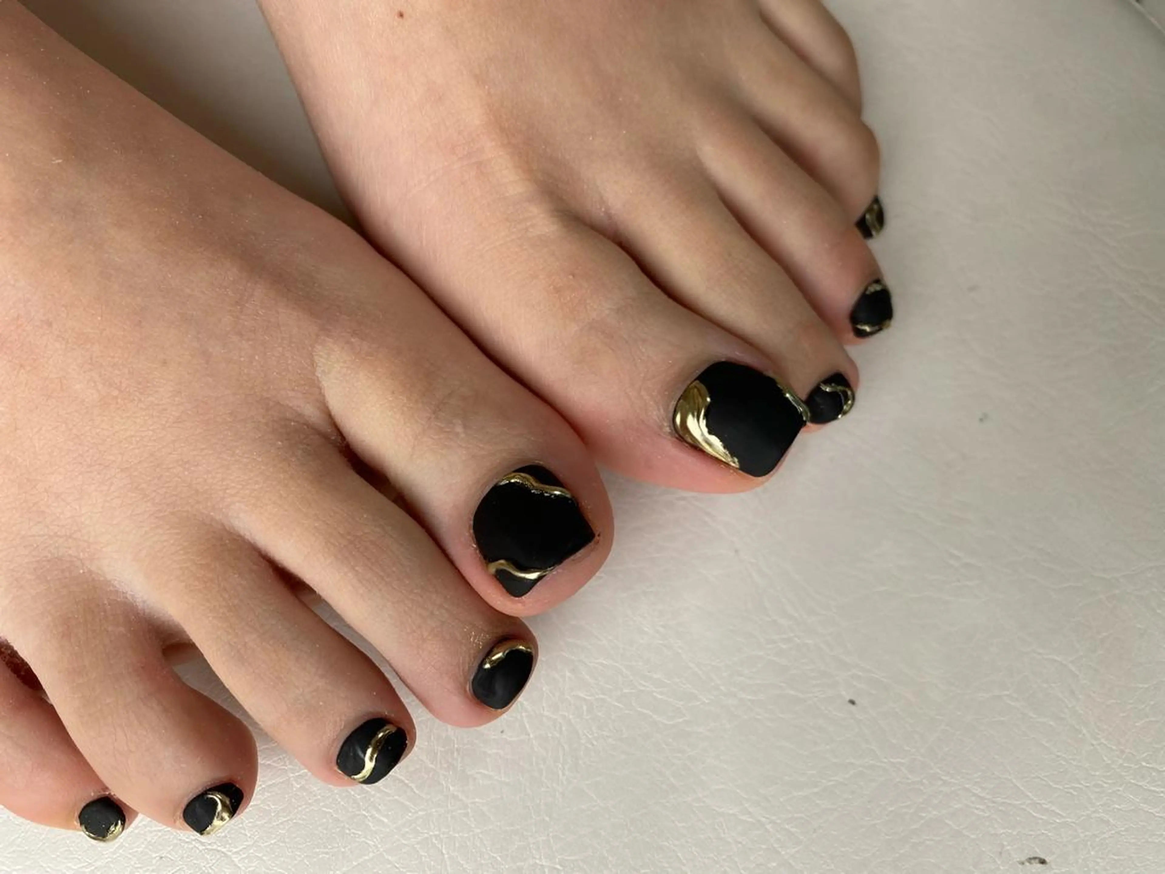 ネイル フットネイル Mana‪ ‪·͜· ❤︎‬のネイルデザイン