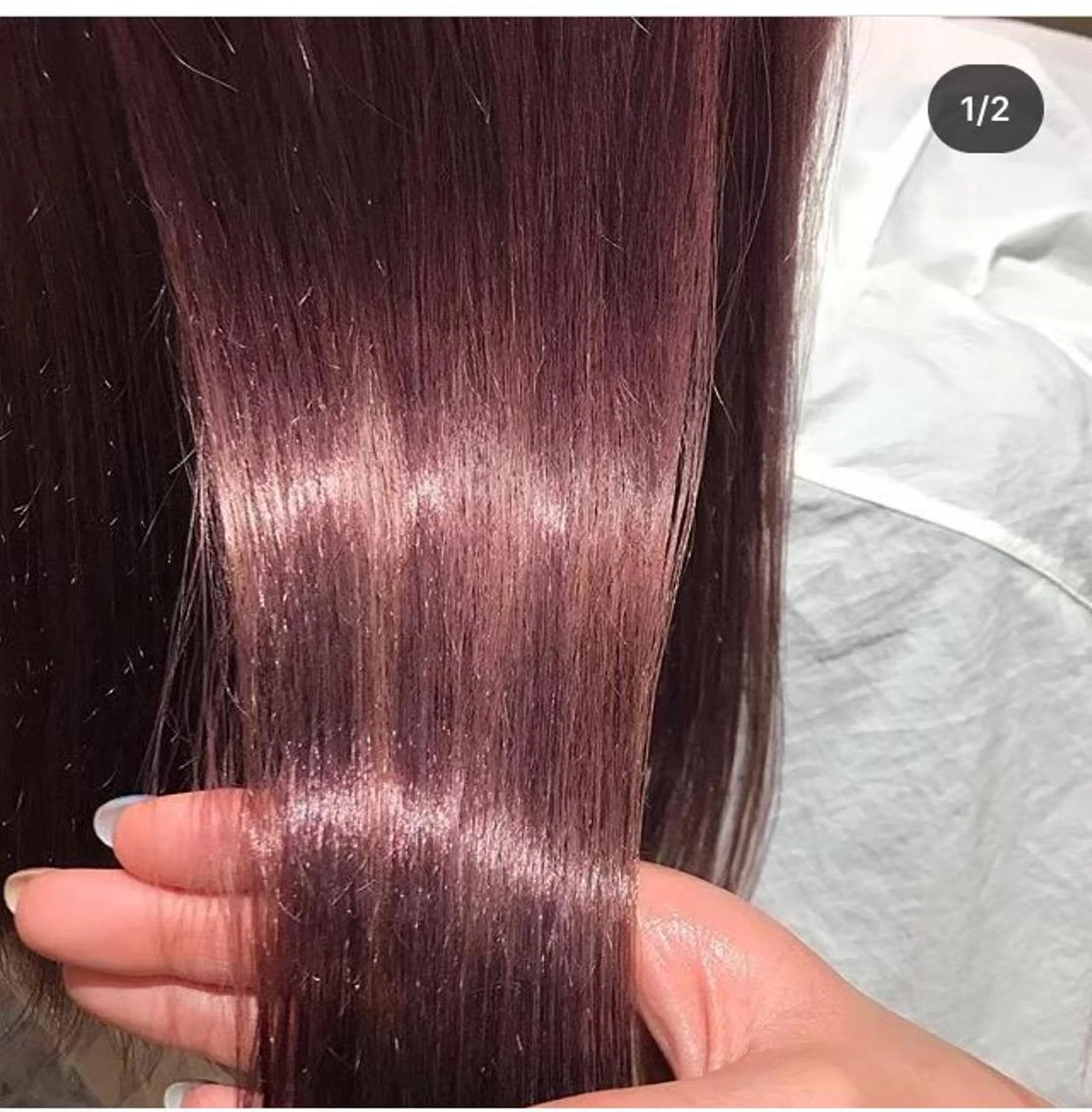 ✨1日2名様限定✨カット＋イルミナカラー＋Aujua2stepトリートメントの写真