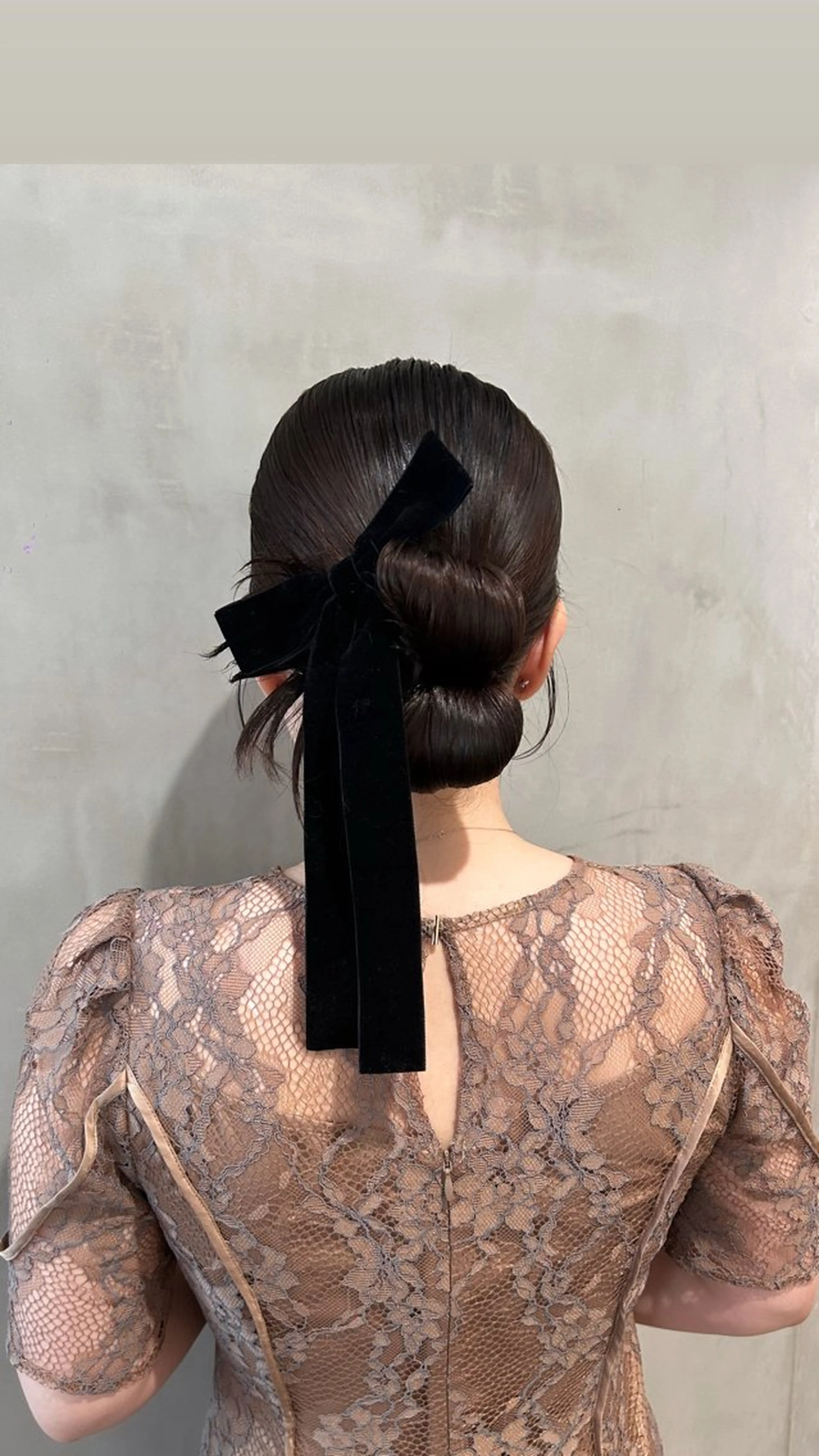 セミロング ヘアアレンジ ヘアセット タナカ カナ🫧のヘアスタイル