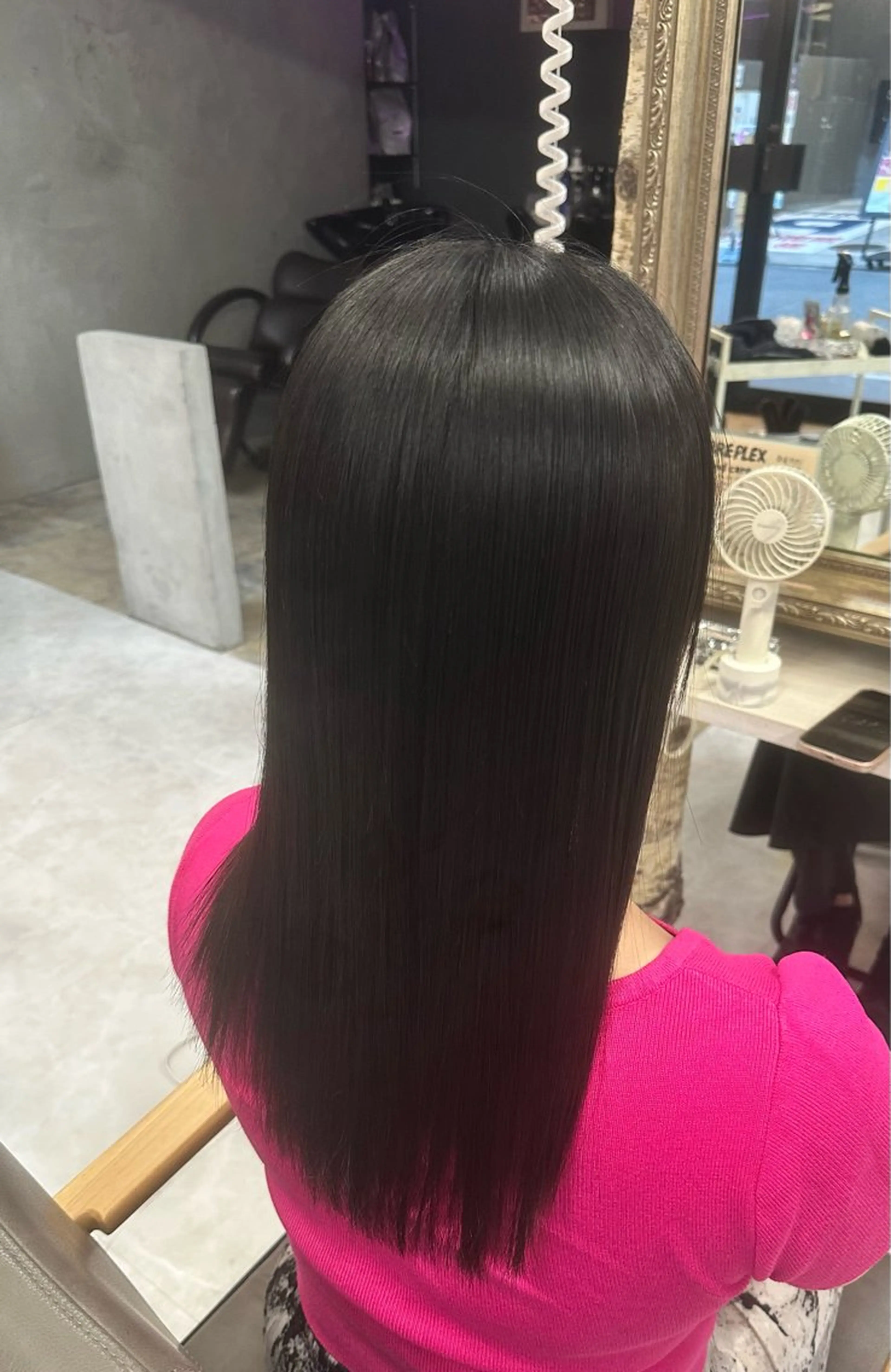 ロング カット 縮毛矯正 トリートメント 髪質改善特化美容師 酸性ストレート近藤俊のヘアスタイル