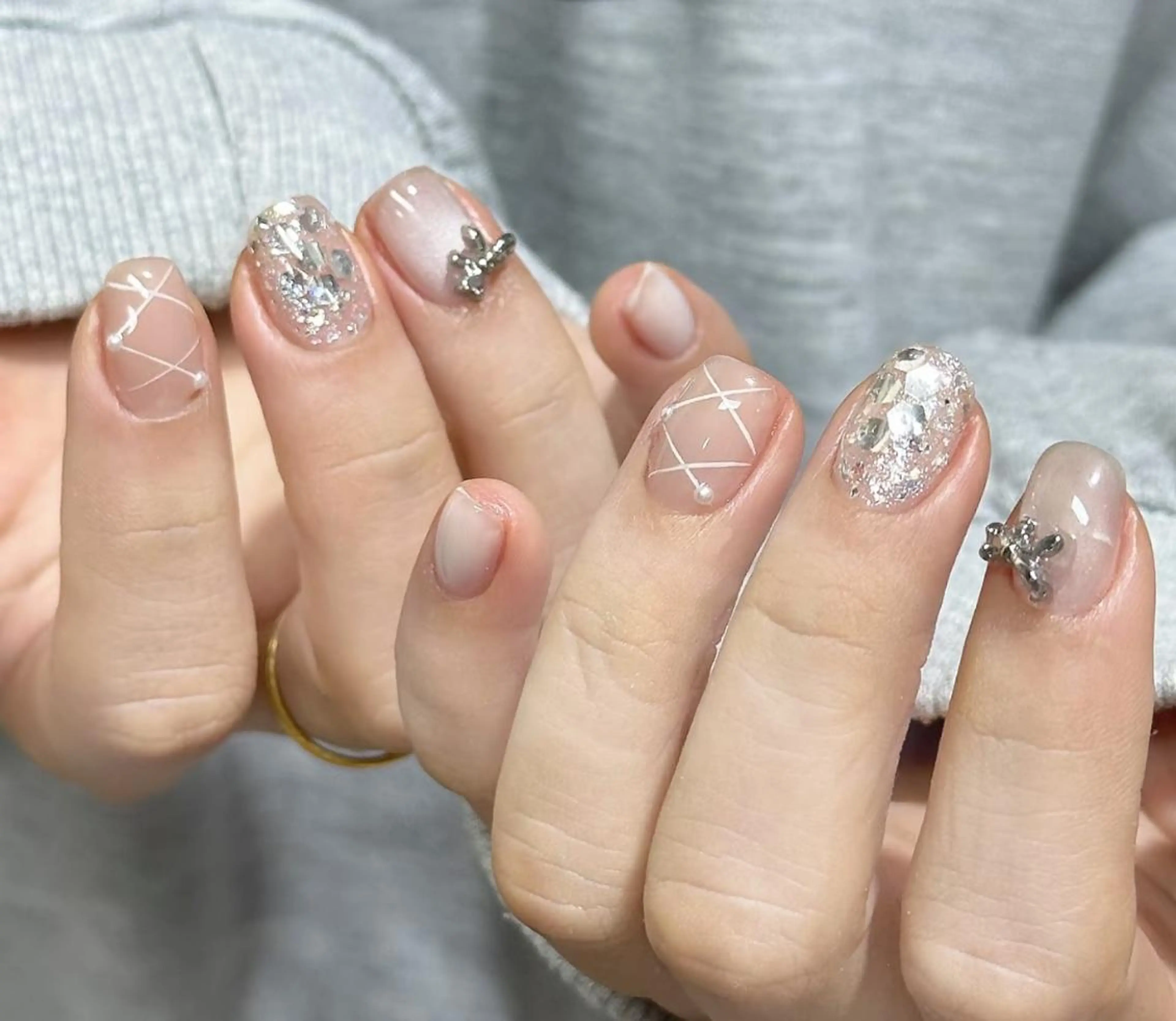 ネイル ハンドネイル By moonネイル 🌷ワンホン/韓国風のネイルデザイン