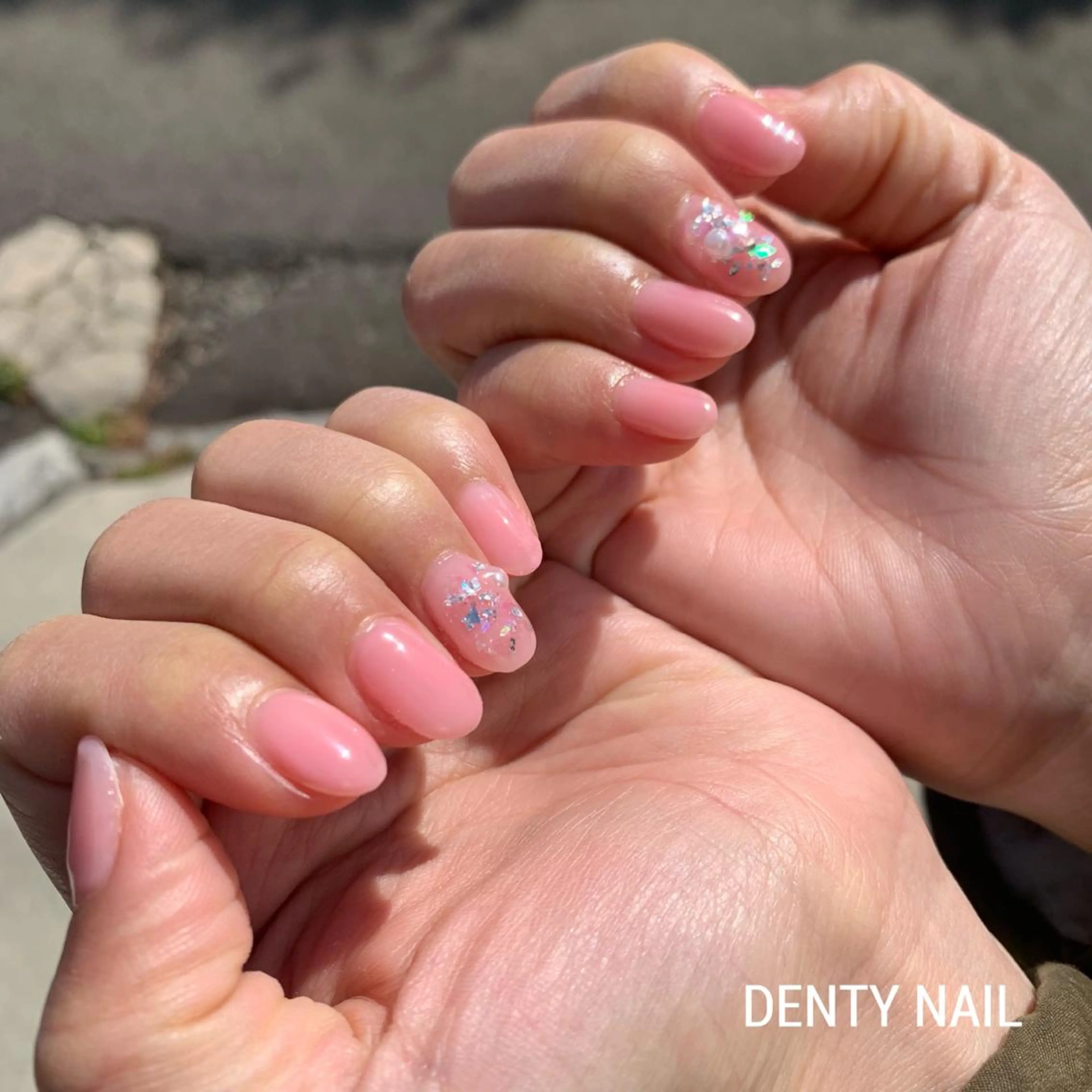 ネイル ピンク ハンドネイル DENTY NAIL -ArtRoom-のネイルデザイン