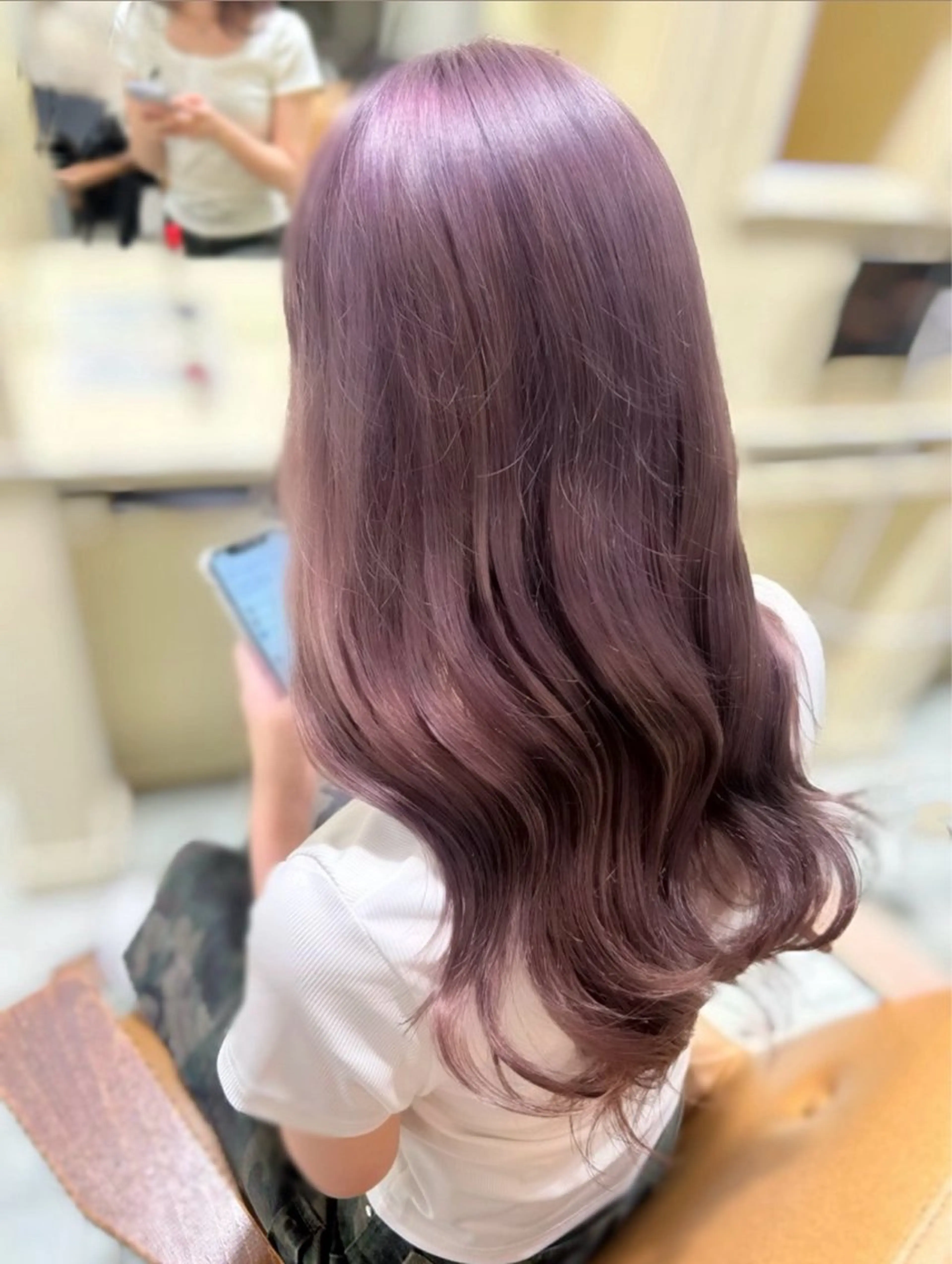 ロング カラー ❤︎高崎/カラーリ スト/近藤莉々香❤︎のヘアスタイル