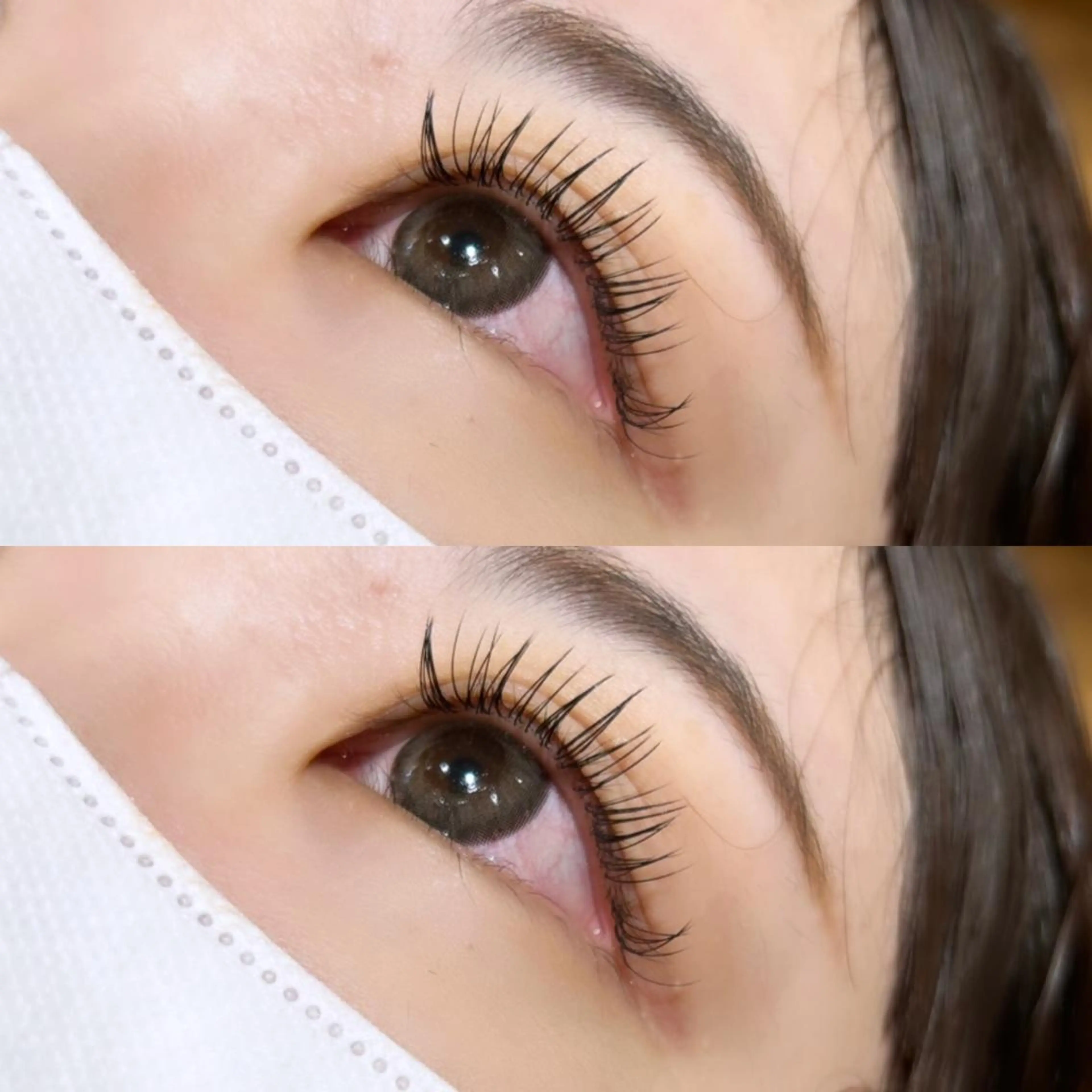 マツエク・マツパ フラットラッシュ 🎀misaki 🎀のマツエク・マツパデザイン