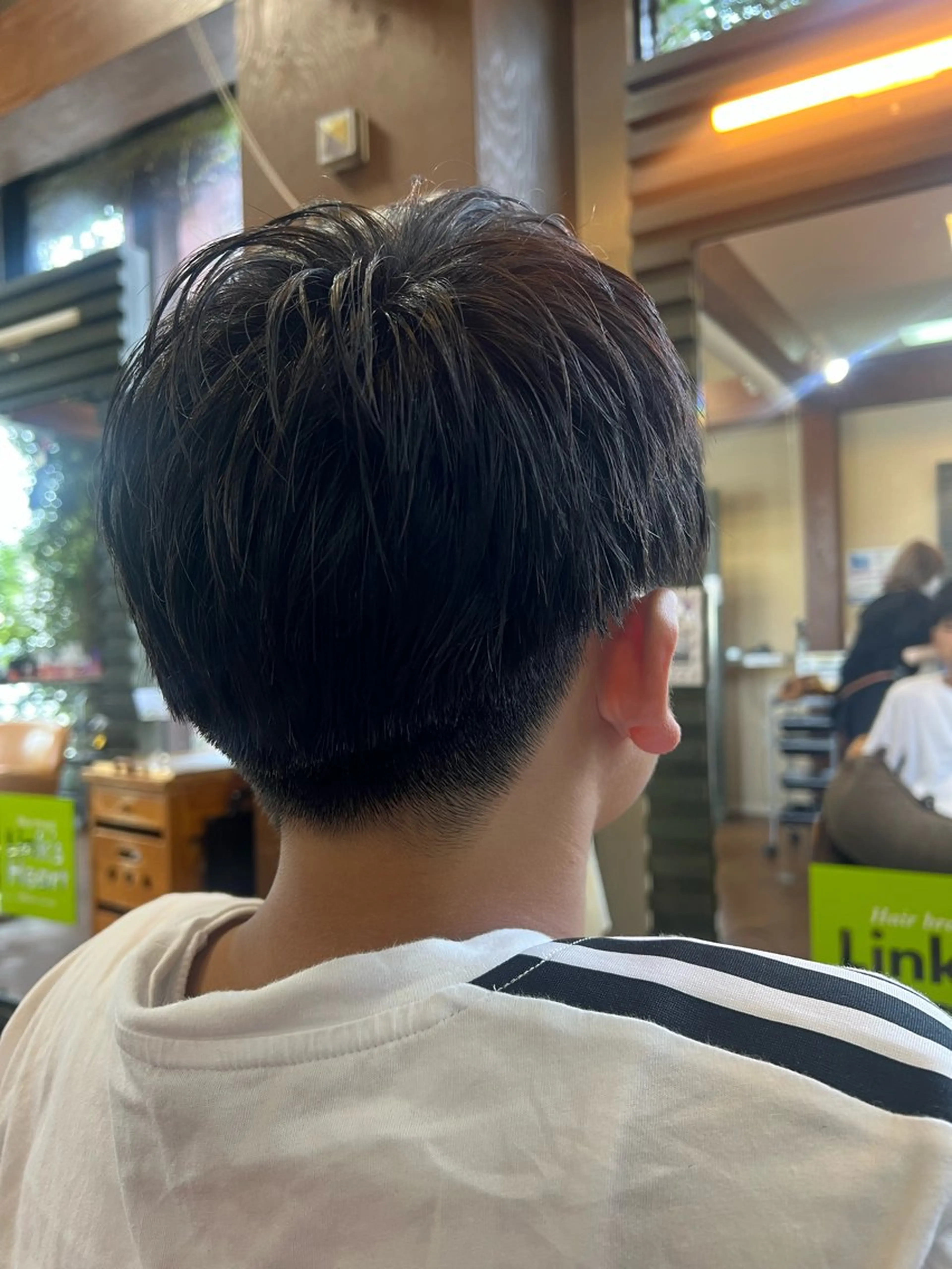 ショート メンズ カット 奥田 勝亮のヘアスタイル