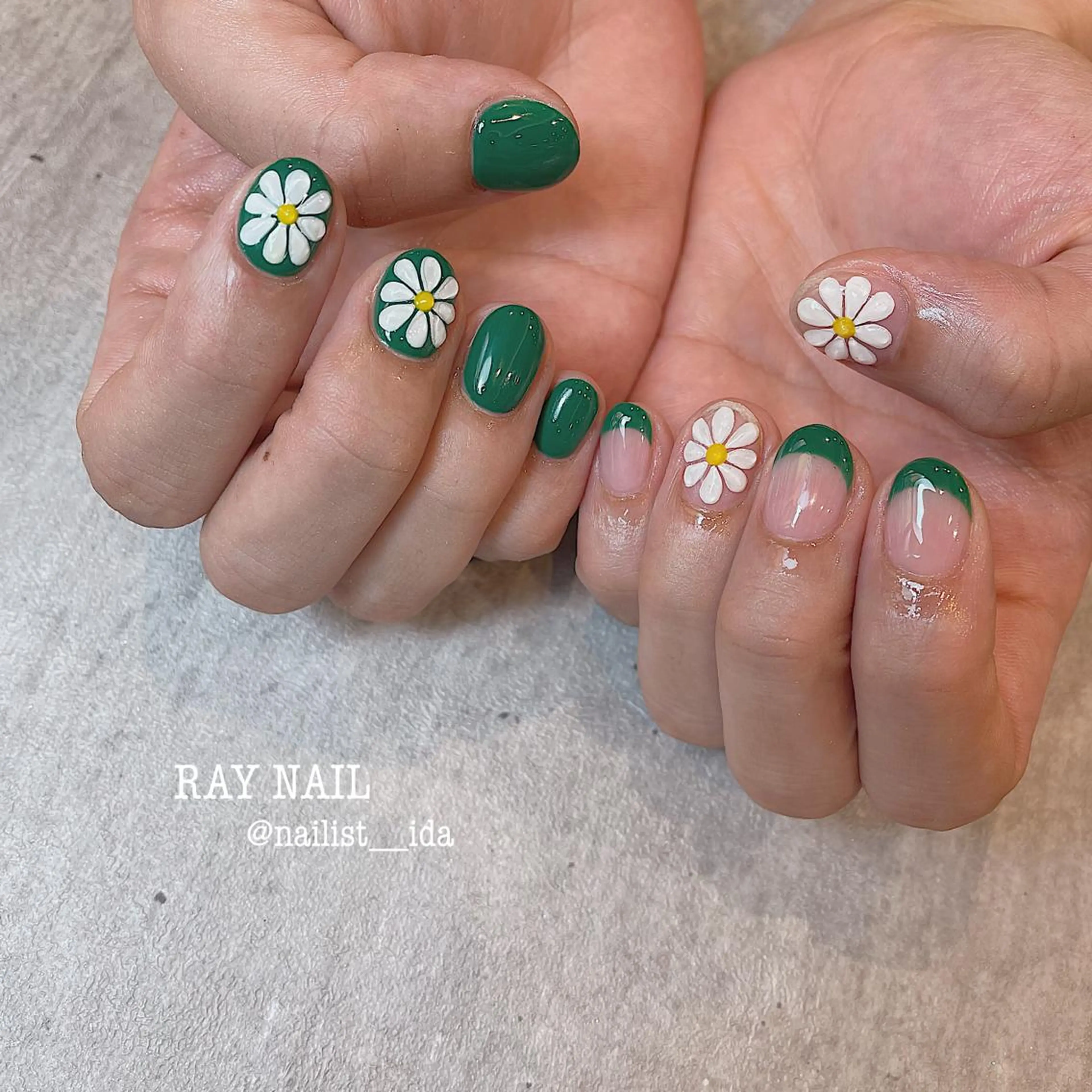 ネイル アートネイル ぷっくりネイル Arowa 伊田のネイルデザイン