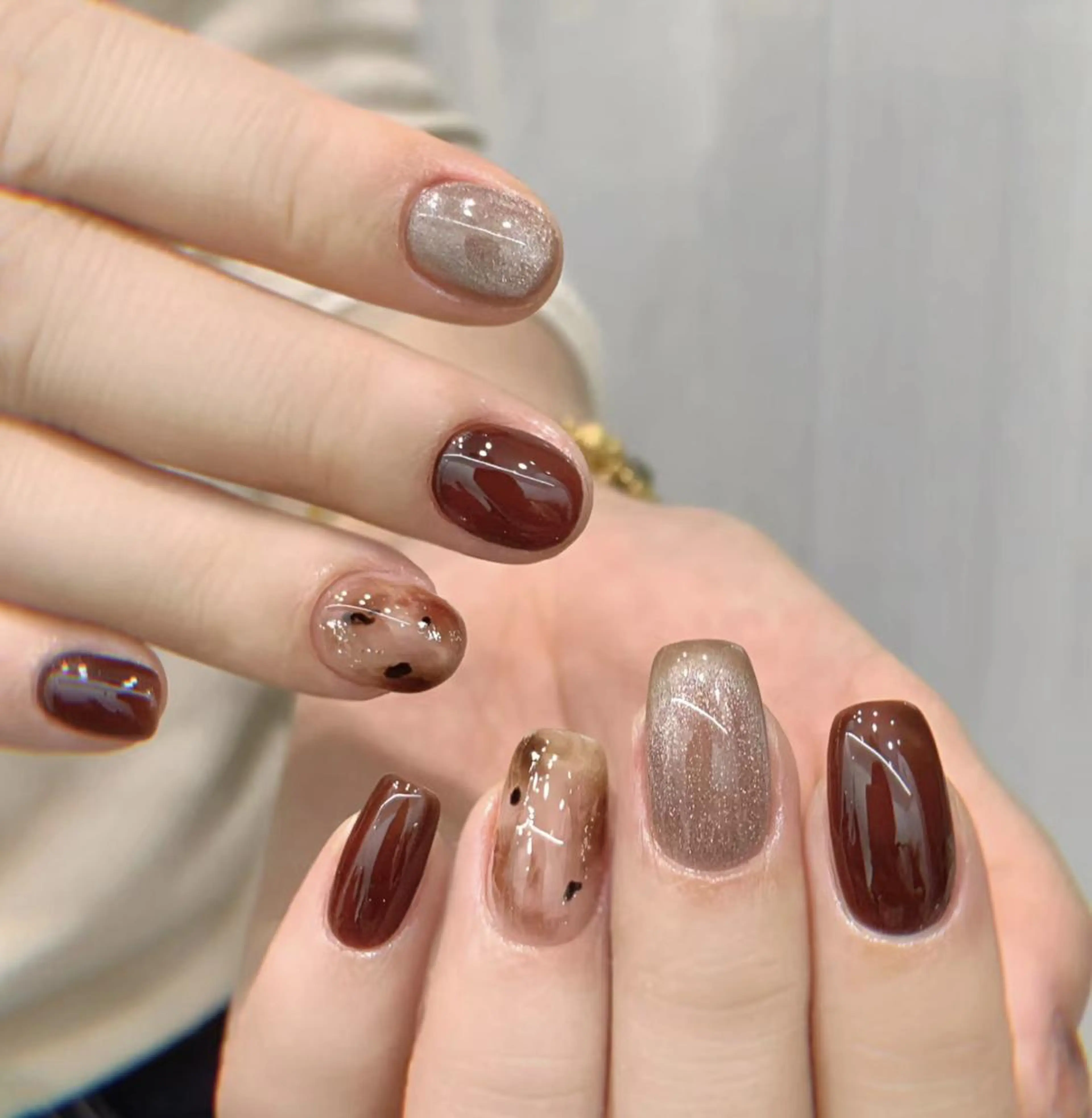 ネイル AB マツエクネイルサロンのネイルデザイン