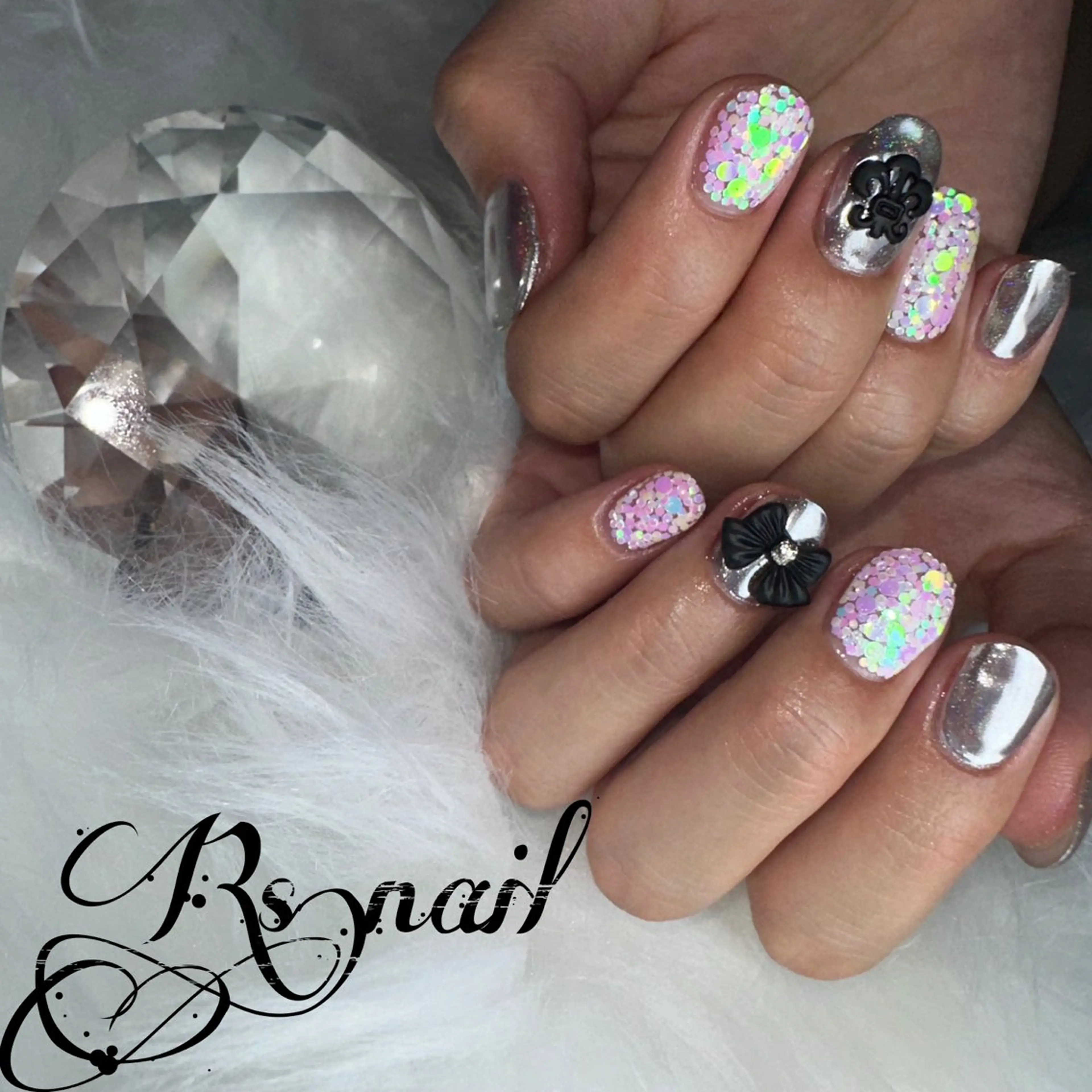 ネイル 加藤 麗華のネイルデザイン