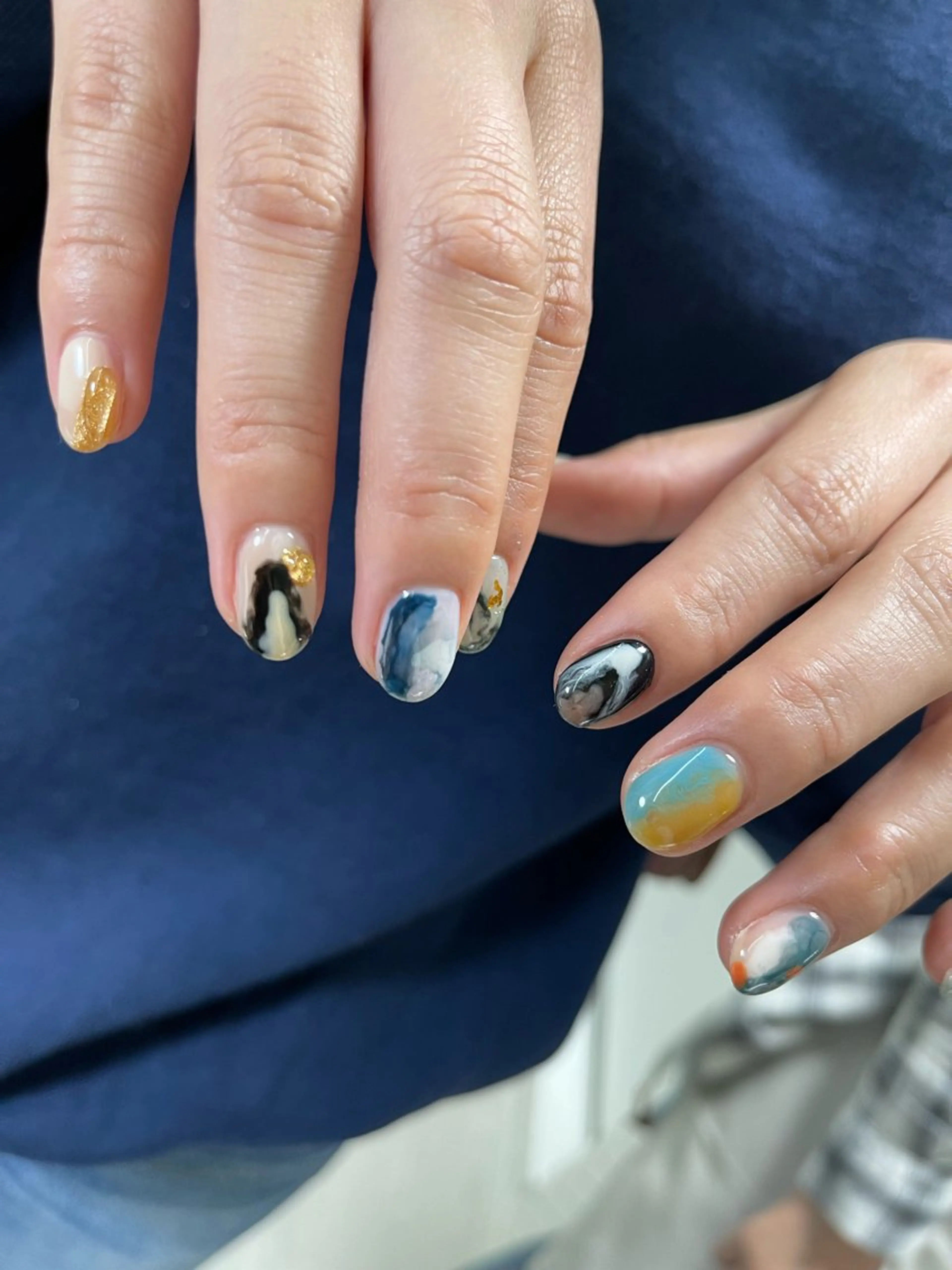 ネイル アートネイル Rainrain💧 パーツ豊富、やり放題のネイルデザイン