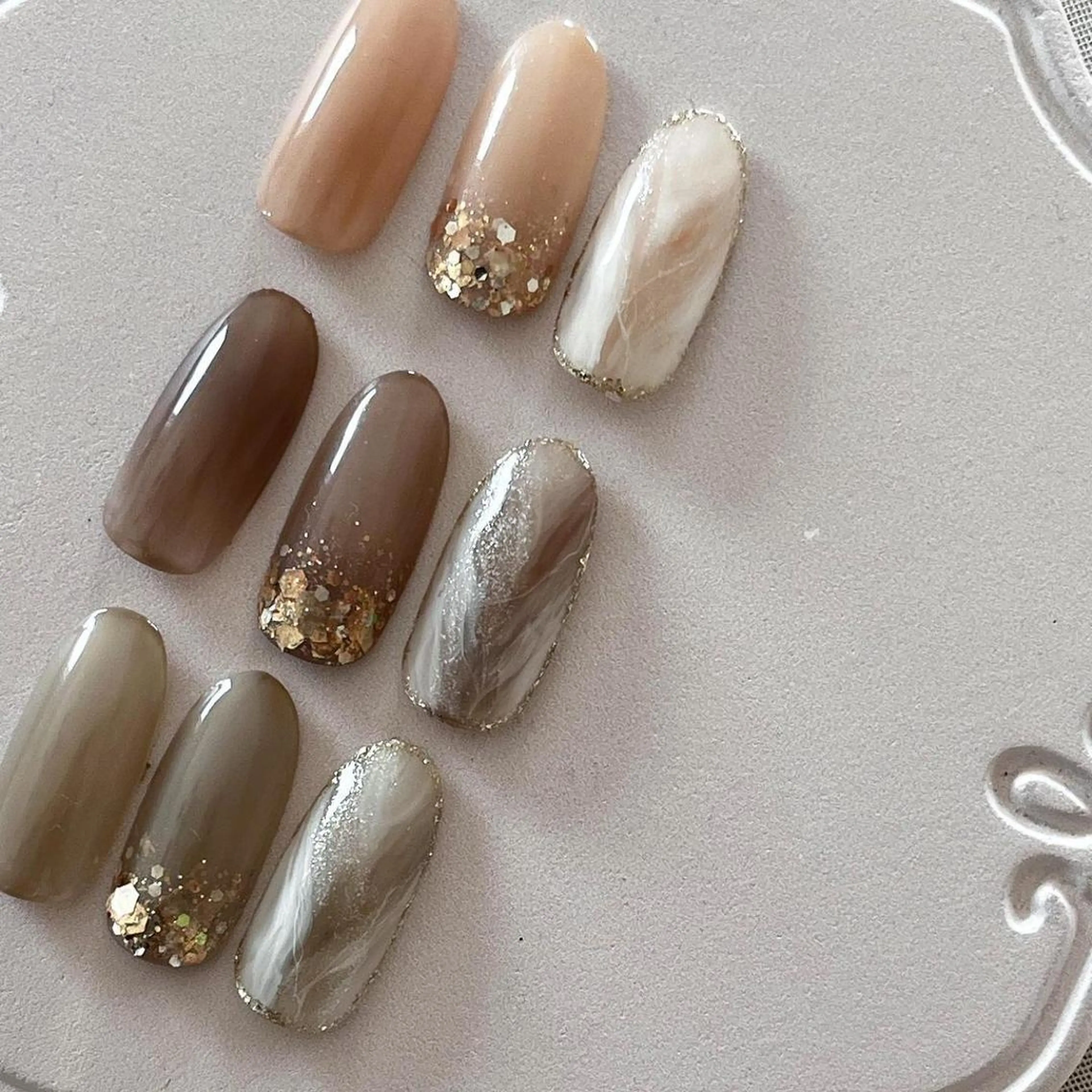 ネイル FIRST天神駅直結 jr　KAORUのネイルデザイン