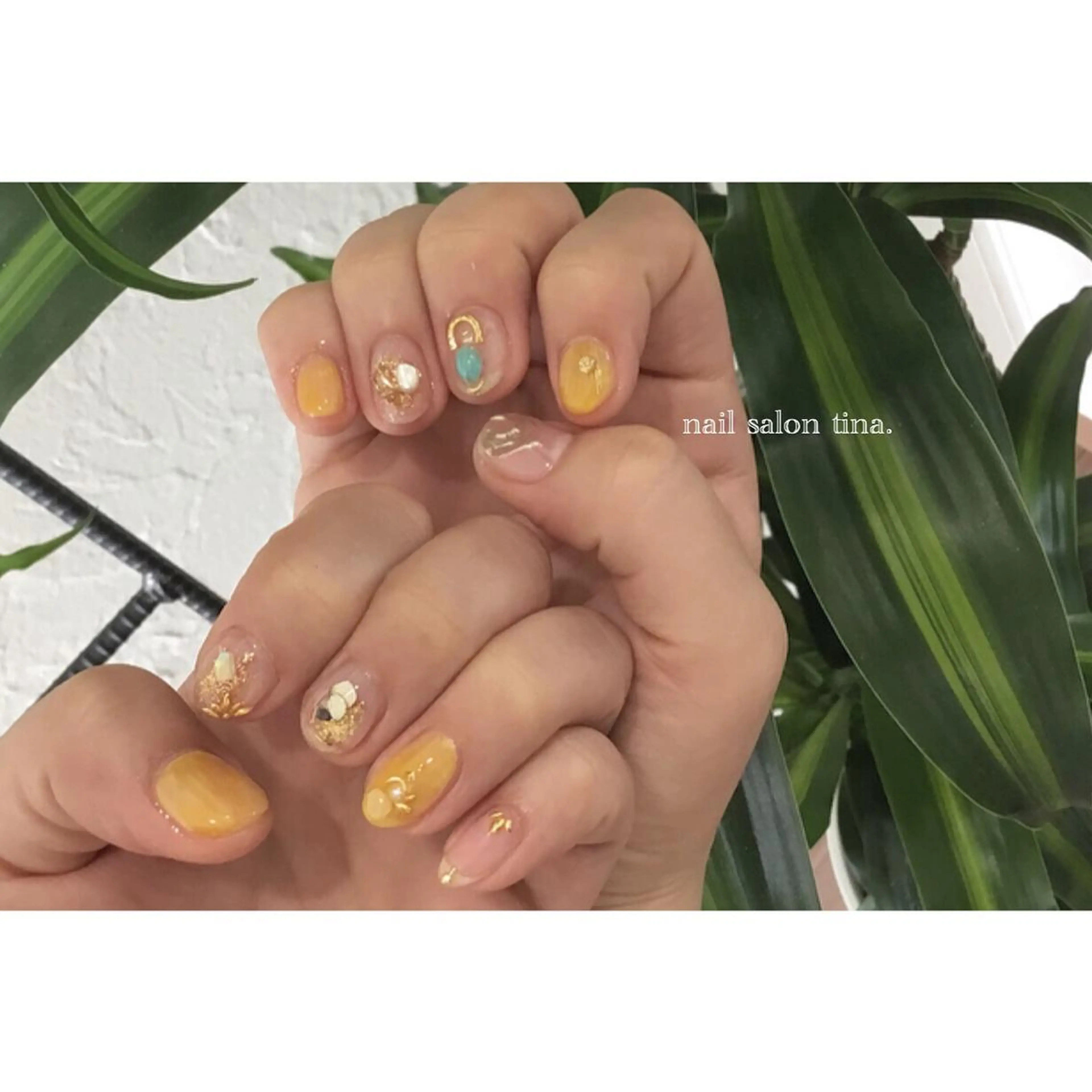 ネイル nail salon tina.所属・中山 はづきのネイルデザイン