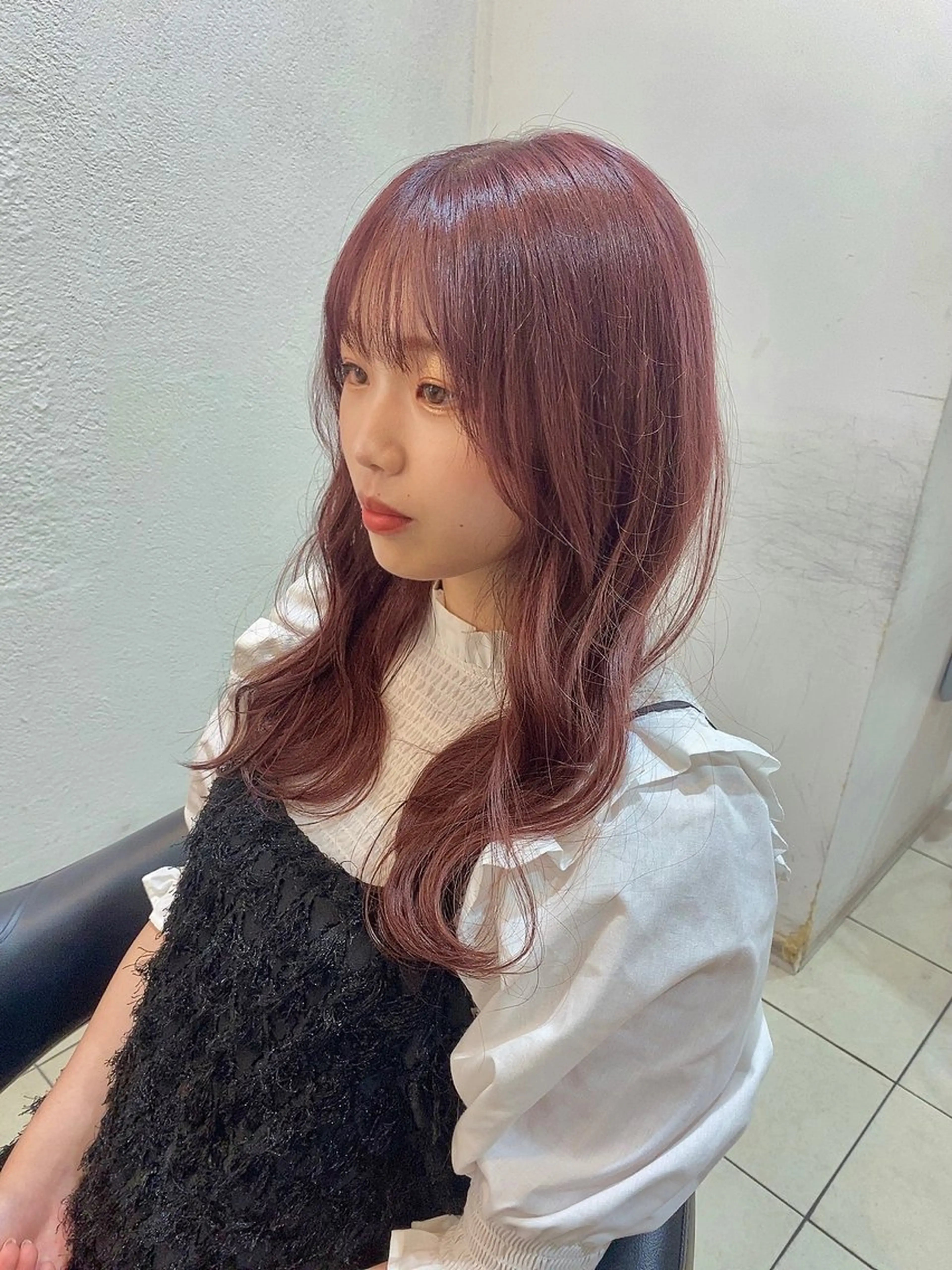 カラー カット ヘアカラー トリートメント 山田勇真 ボブ/縮毛矯正/金山のヘアスタイル