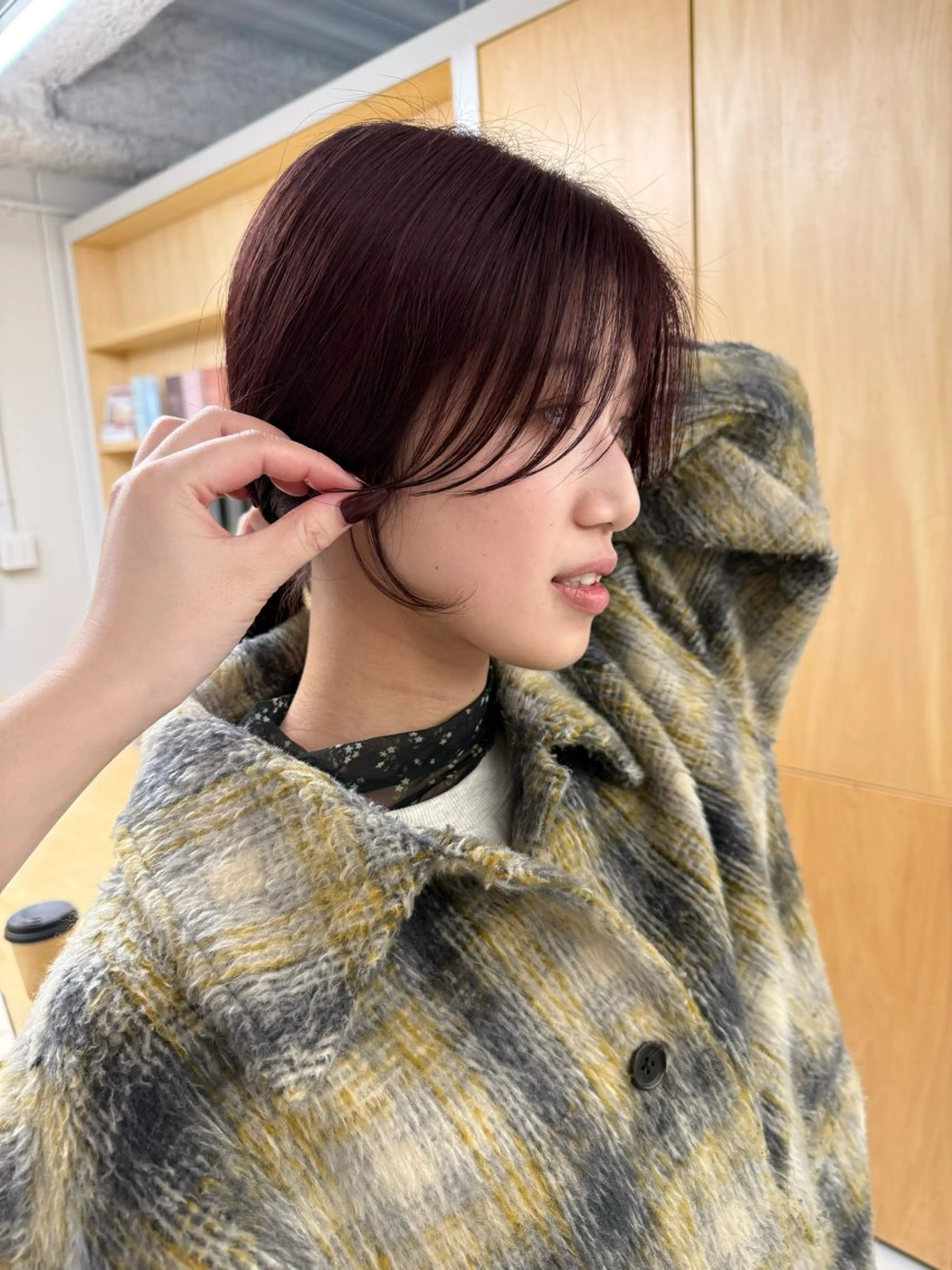 ミディアム 🎀 liz🎀のヘアスタイル