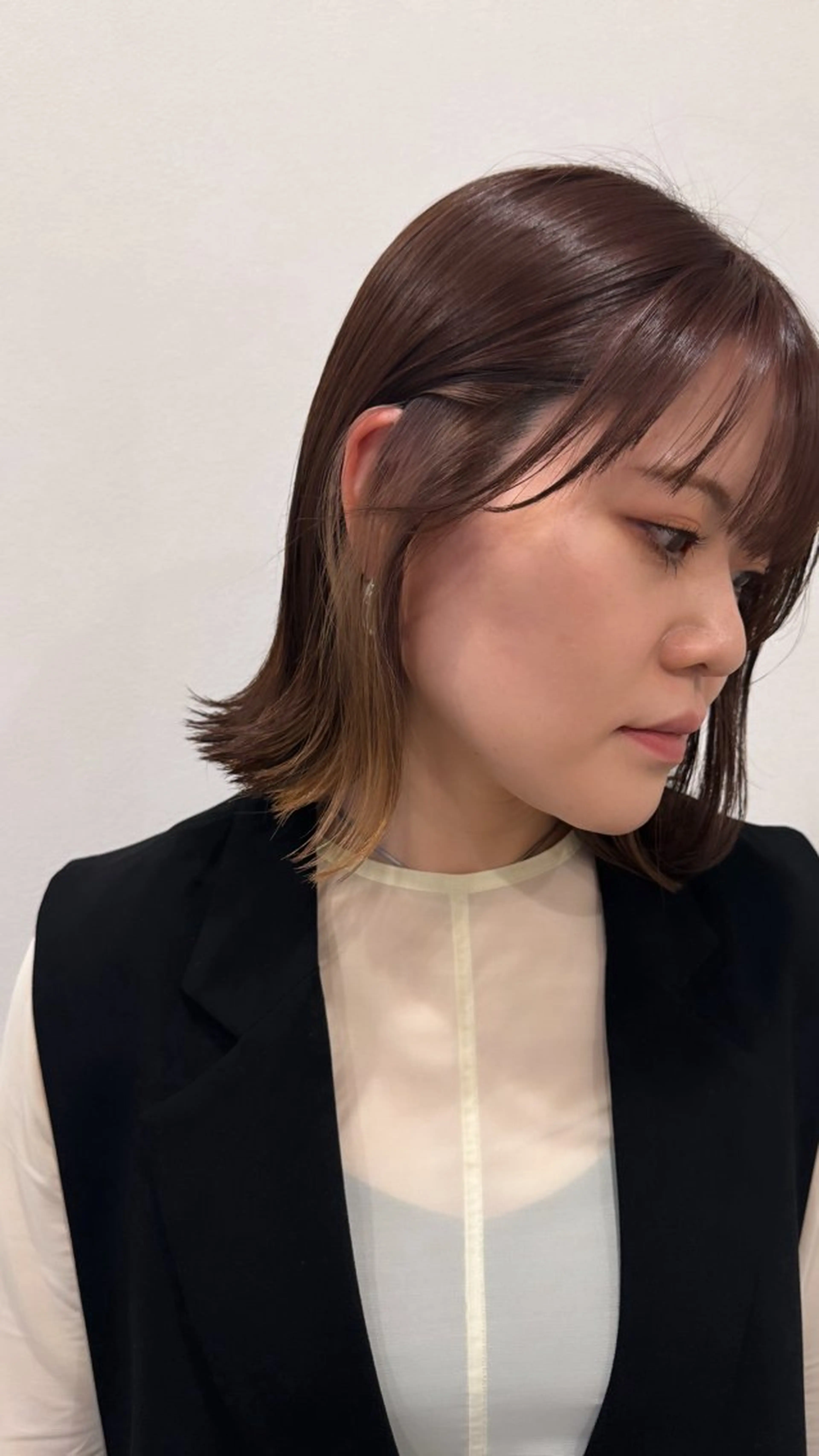 【新規✨】カット＋インナーカラー＋カラーの写真