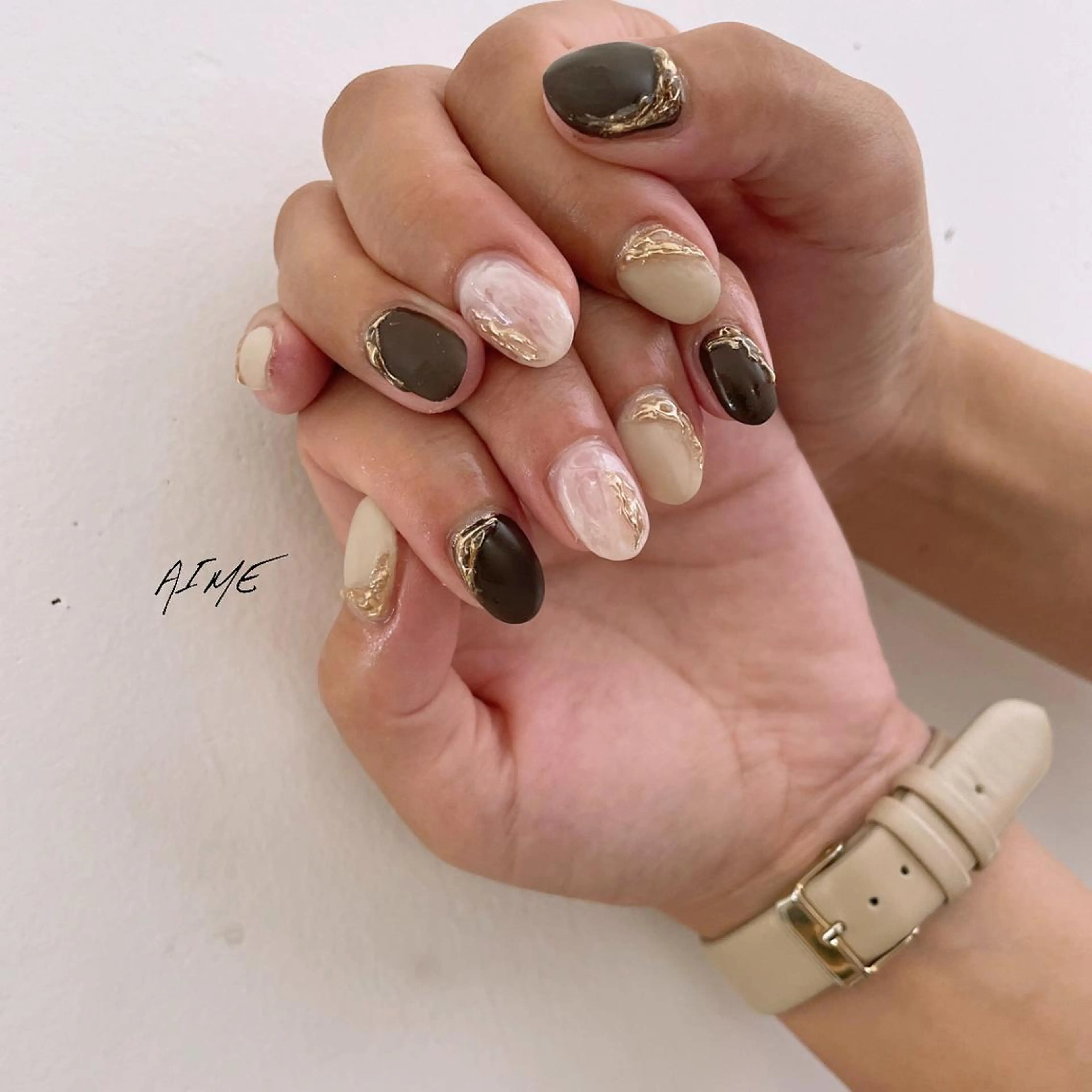 ネイル ハンドネイル AIME （momo）のネイルデザイン