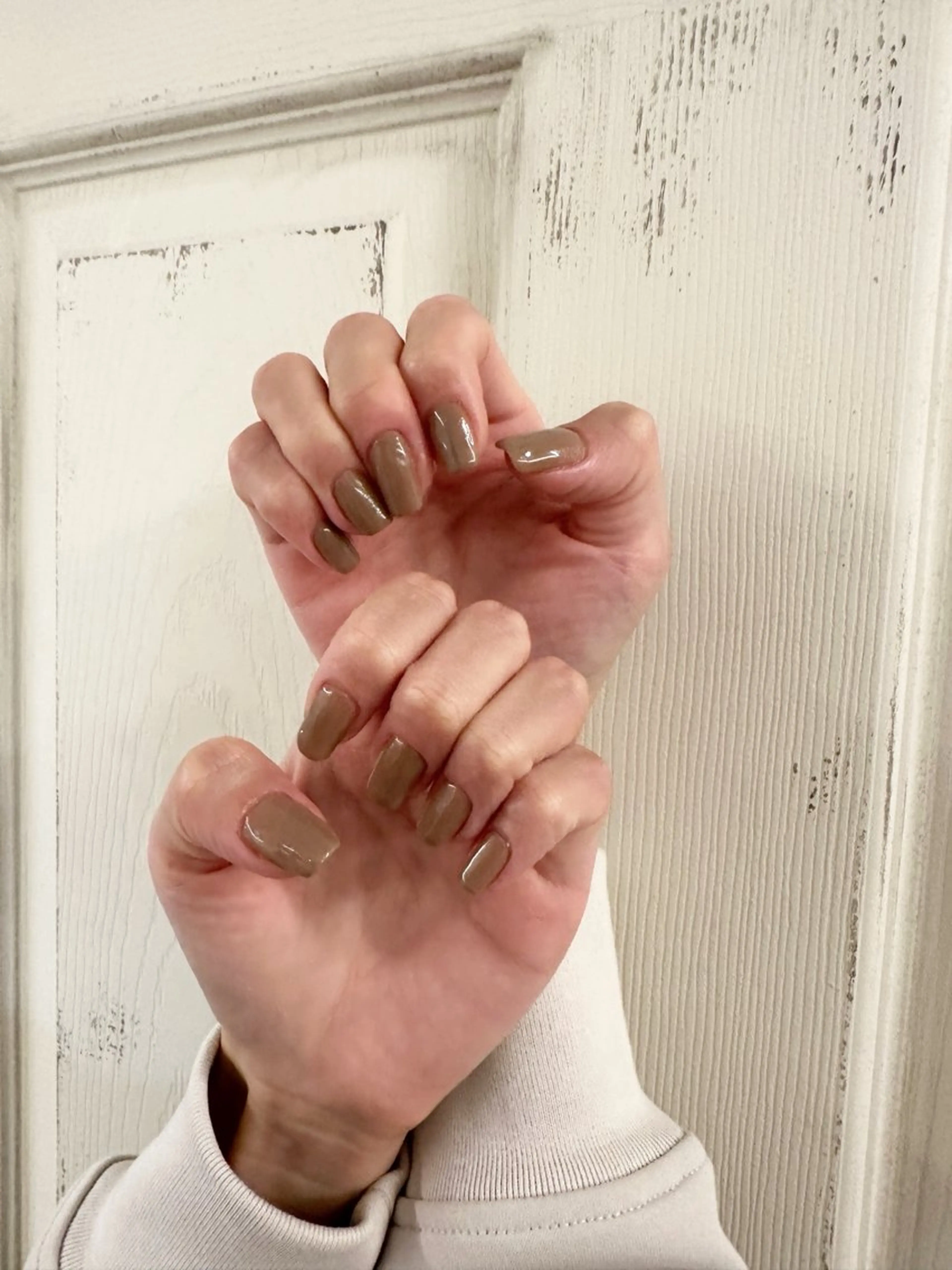 ネイル ワンカラーネイル 西田 花音のネイルデザイン