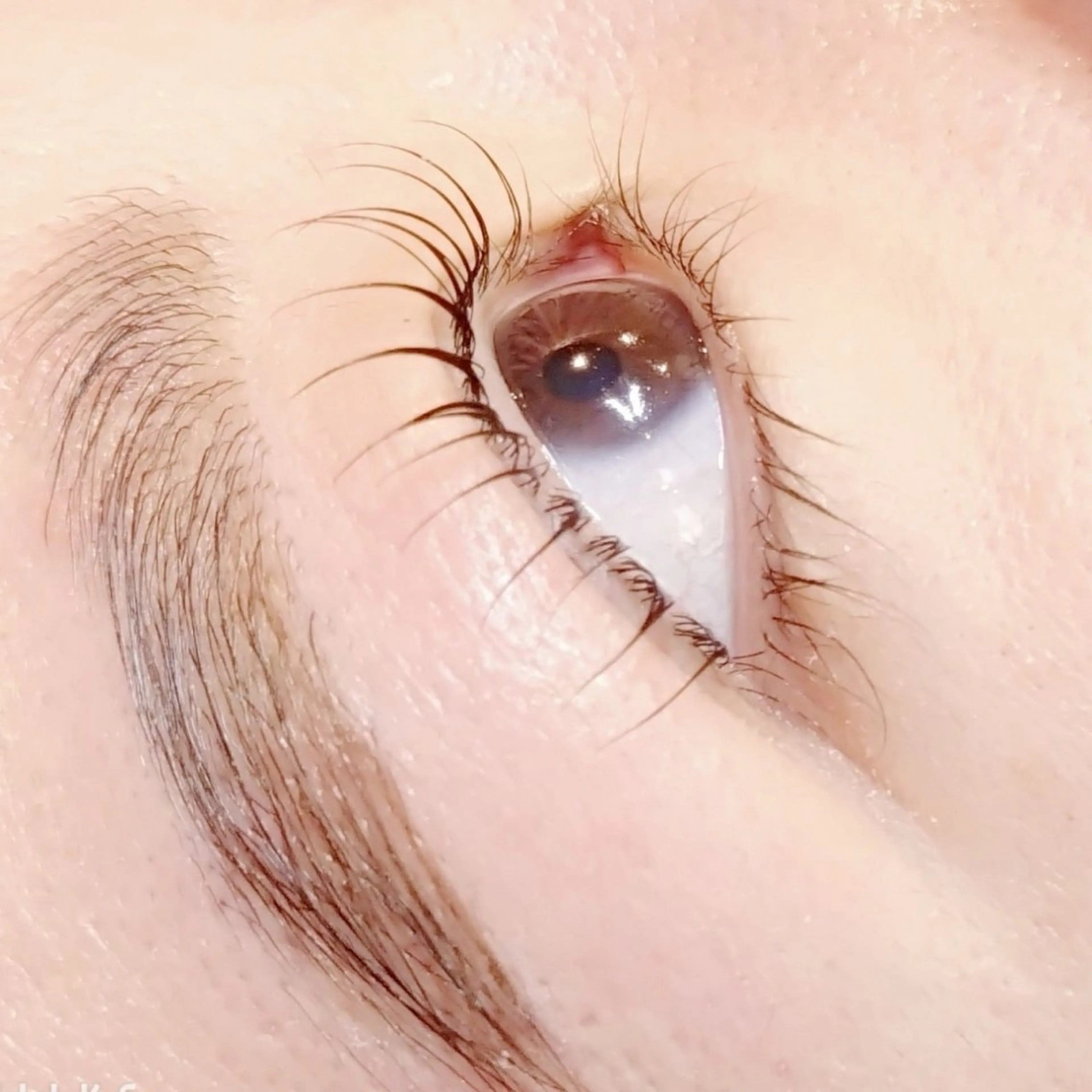 パーマ まつ毛パーマ・パリジェンヌ専門店 chocolat 山科2号店所属・@ charuのマツエク・マツパデザイン