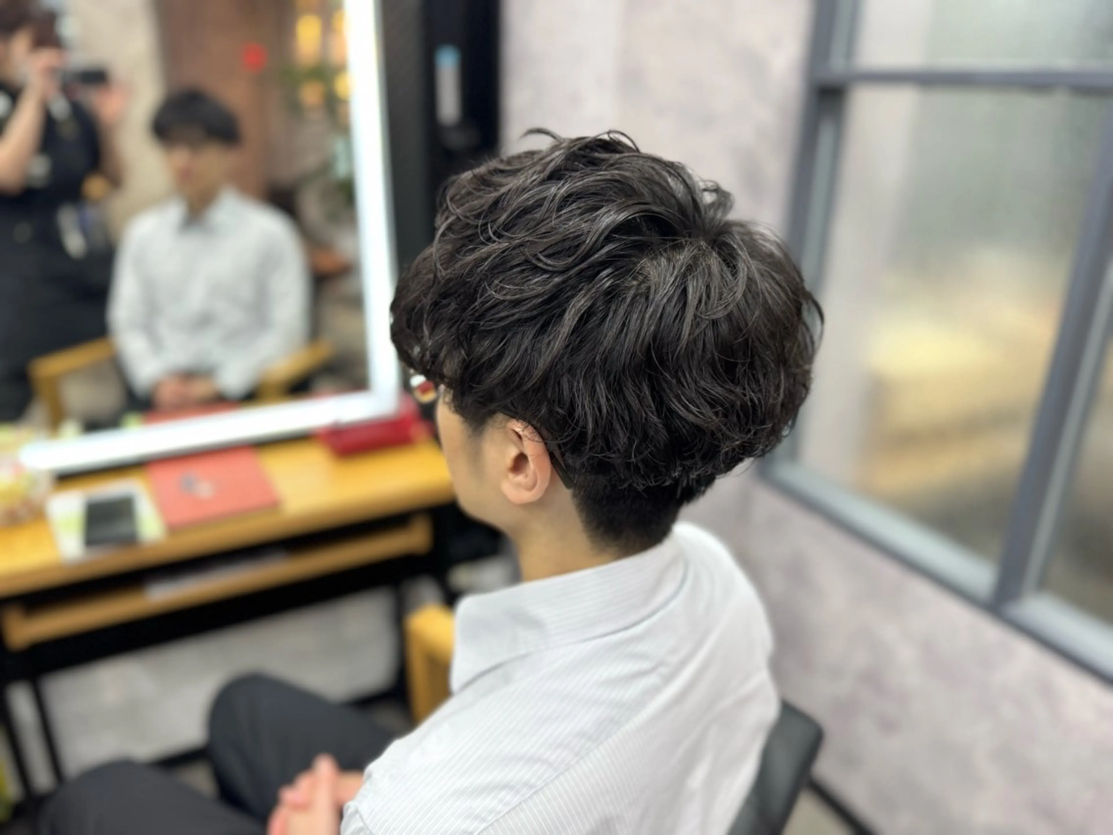 【ニュアンス/フェザー】パーマ+カット【平日限定】の写真