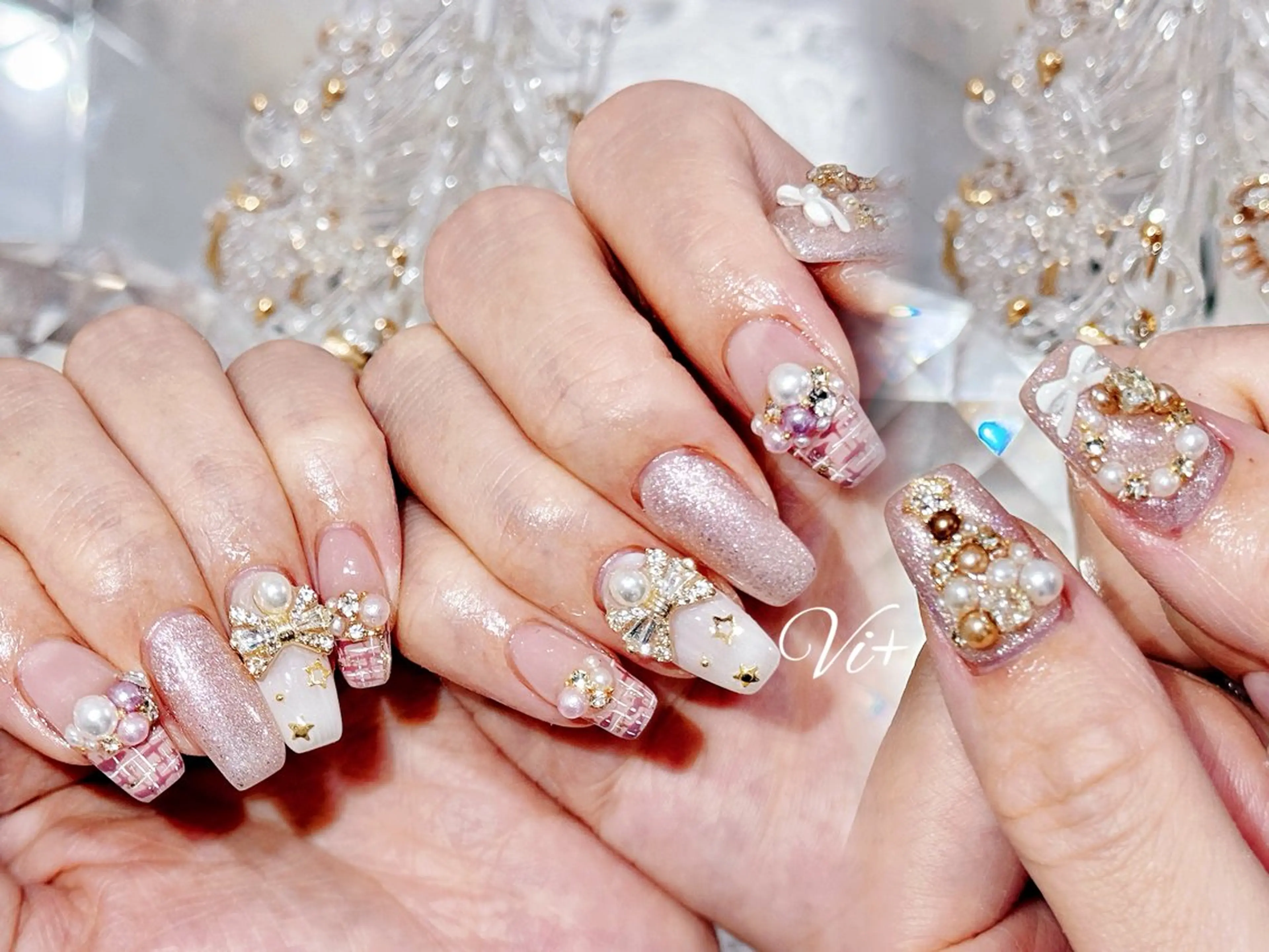 ネイル ハンドネイル ✨Nailsalon Vi+✨のネイルデザイン