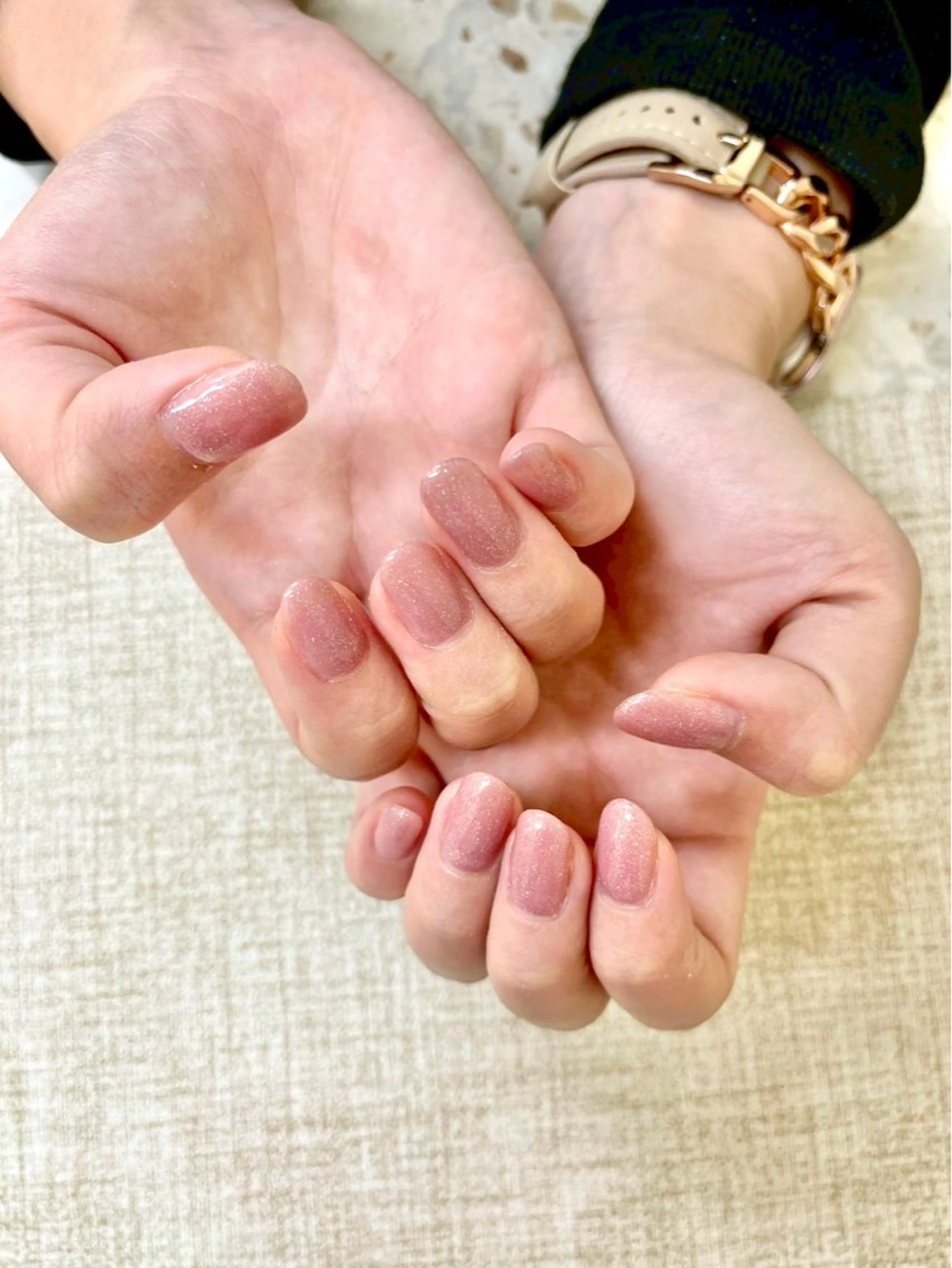 (オフ込み)シンプルネイルの写真